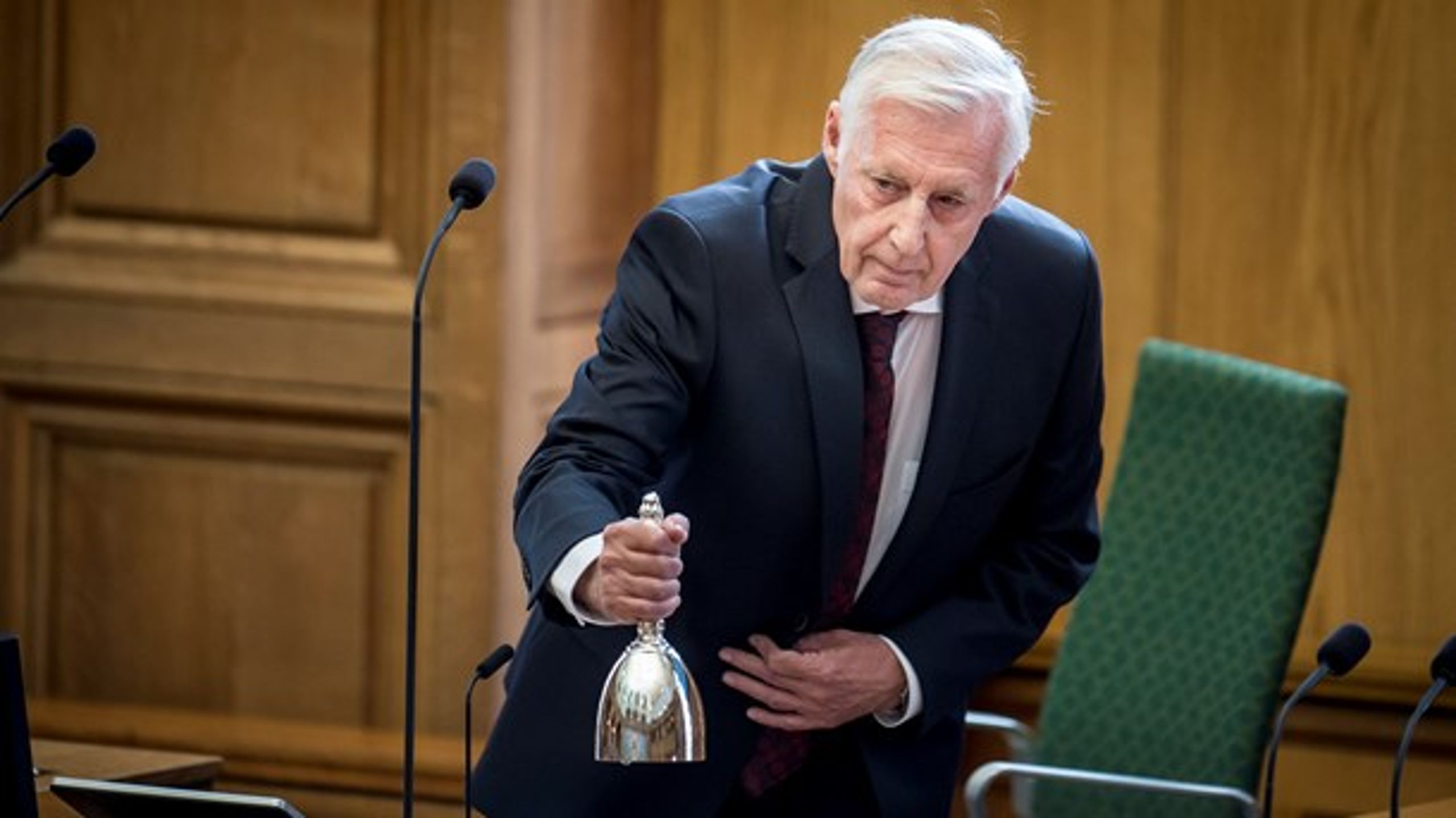 Folketingets formand, Henrik Dam Kristensen (S), indleder tirsdag 5. oktober det næste folketingsår. Her ses han til Folketingets åbning 1. oktober 2019.