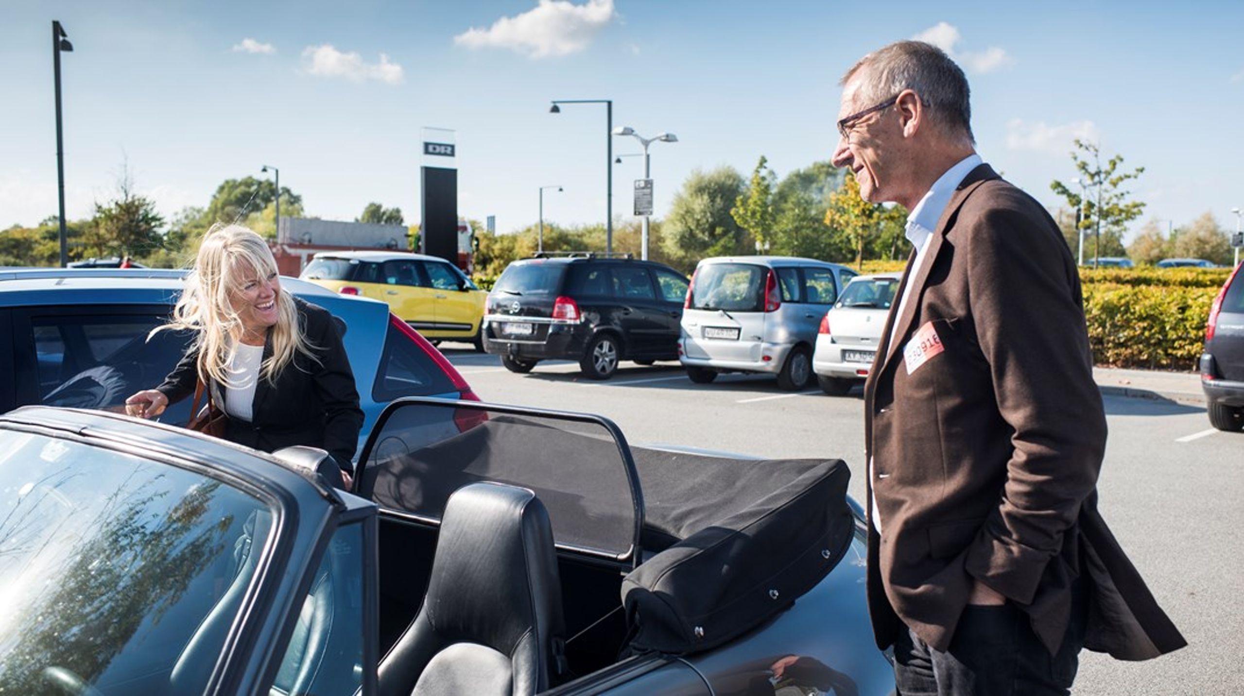 Erhvervsfolk skal ikke kun lære Nye Borgerlige at kende gennem medier og sociale medier. Derfor starter Nye Borgerlige en&nbsp;erhvervsklub, fortæller pressechef Lars Kaaber (til højre).