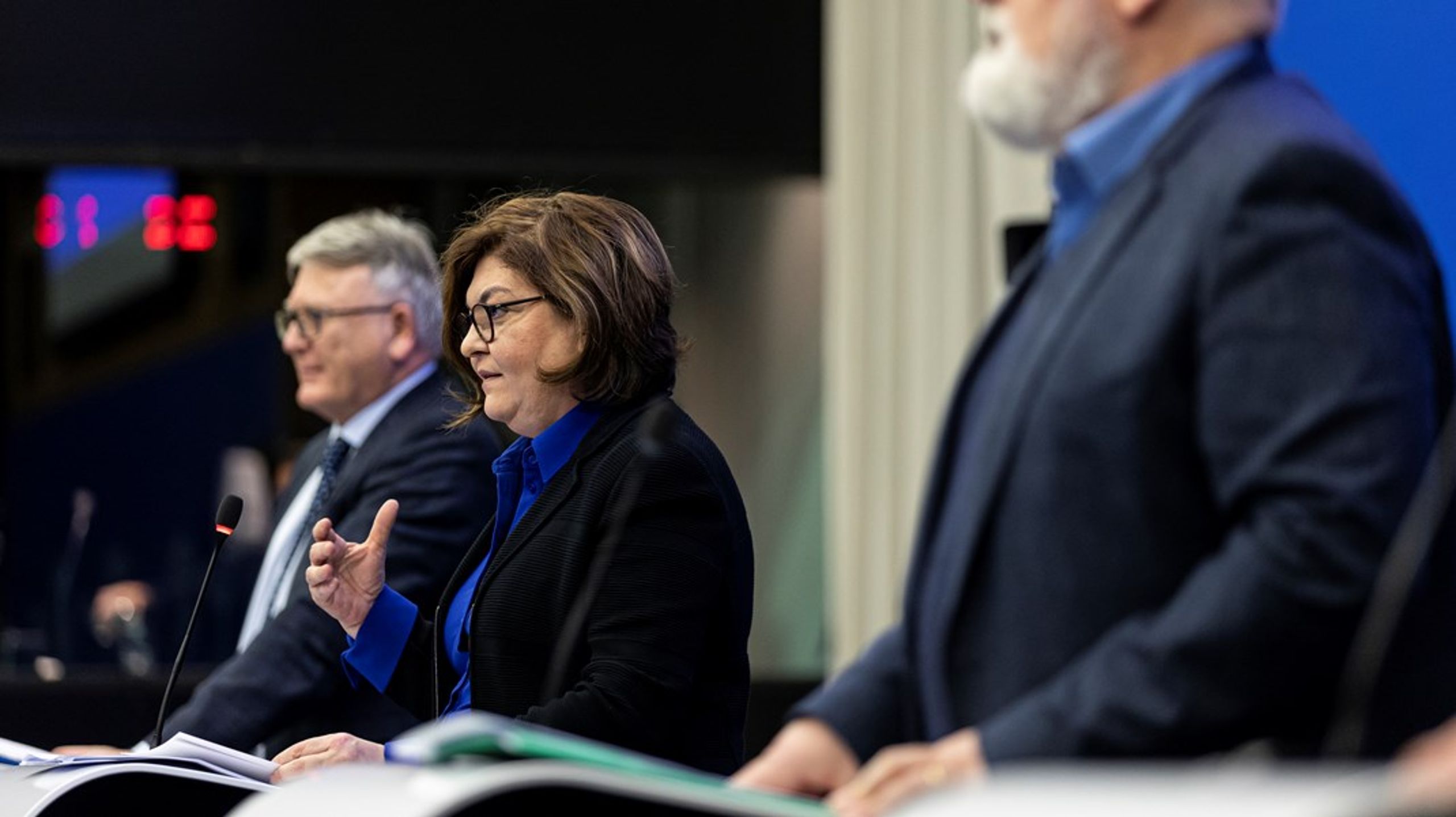 EU's rumænske transportkommissær,&nbsp;Adina Vălean, præsenterede de nye udspil torsdag eftermiddag