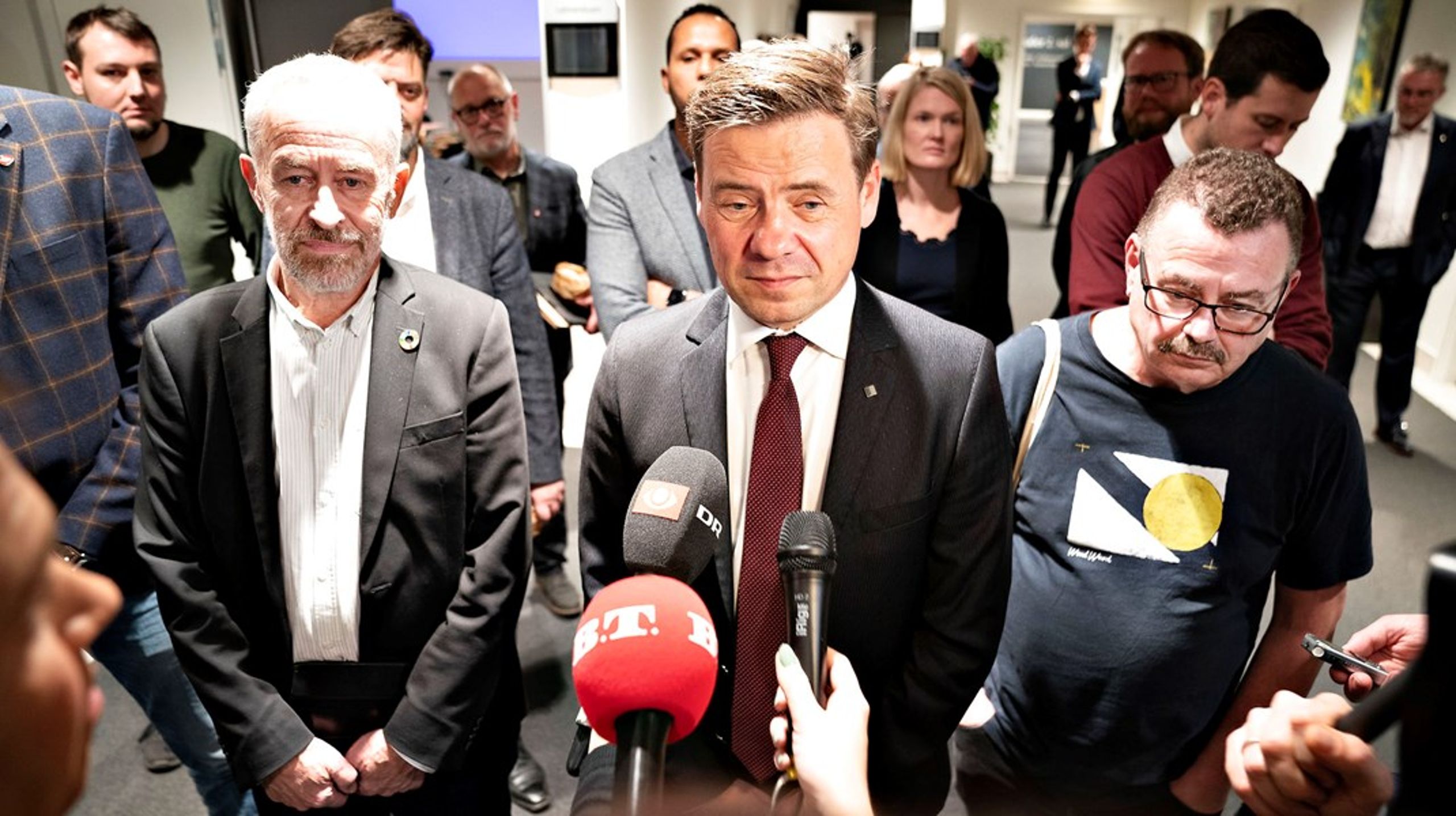 Thomas Kastrup-Larsen (S) er blevet sygemeldt med stress.<br>