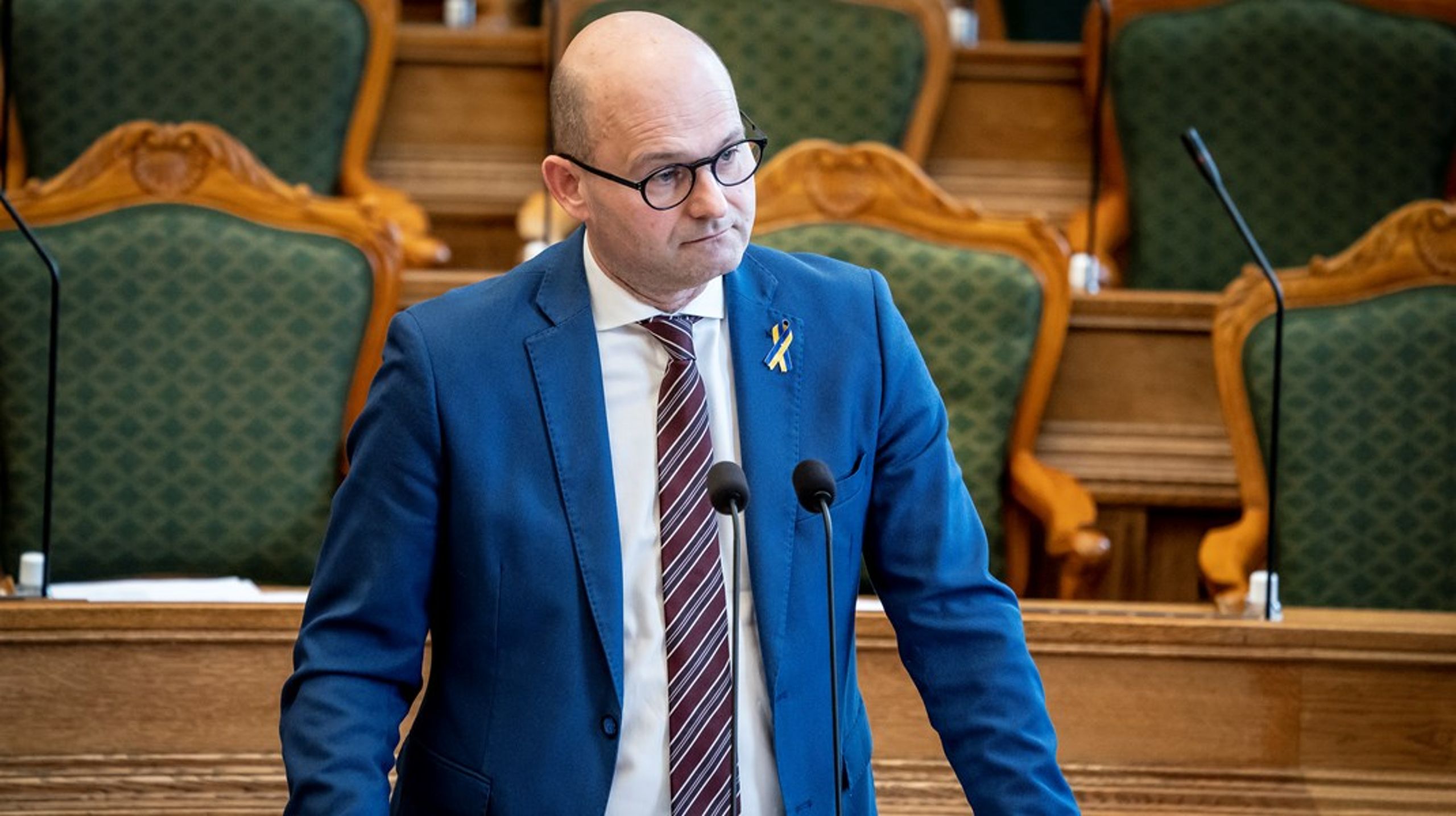 Søren Papes fodfejl omkring håndteringen af særloven om ukrainske flygtninge skal ses i lyset af længere tids positionering fra de Konservatives side, skriver&nbsp;Niels Erik Kaaber Rasmussen.<br>