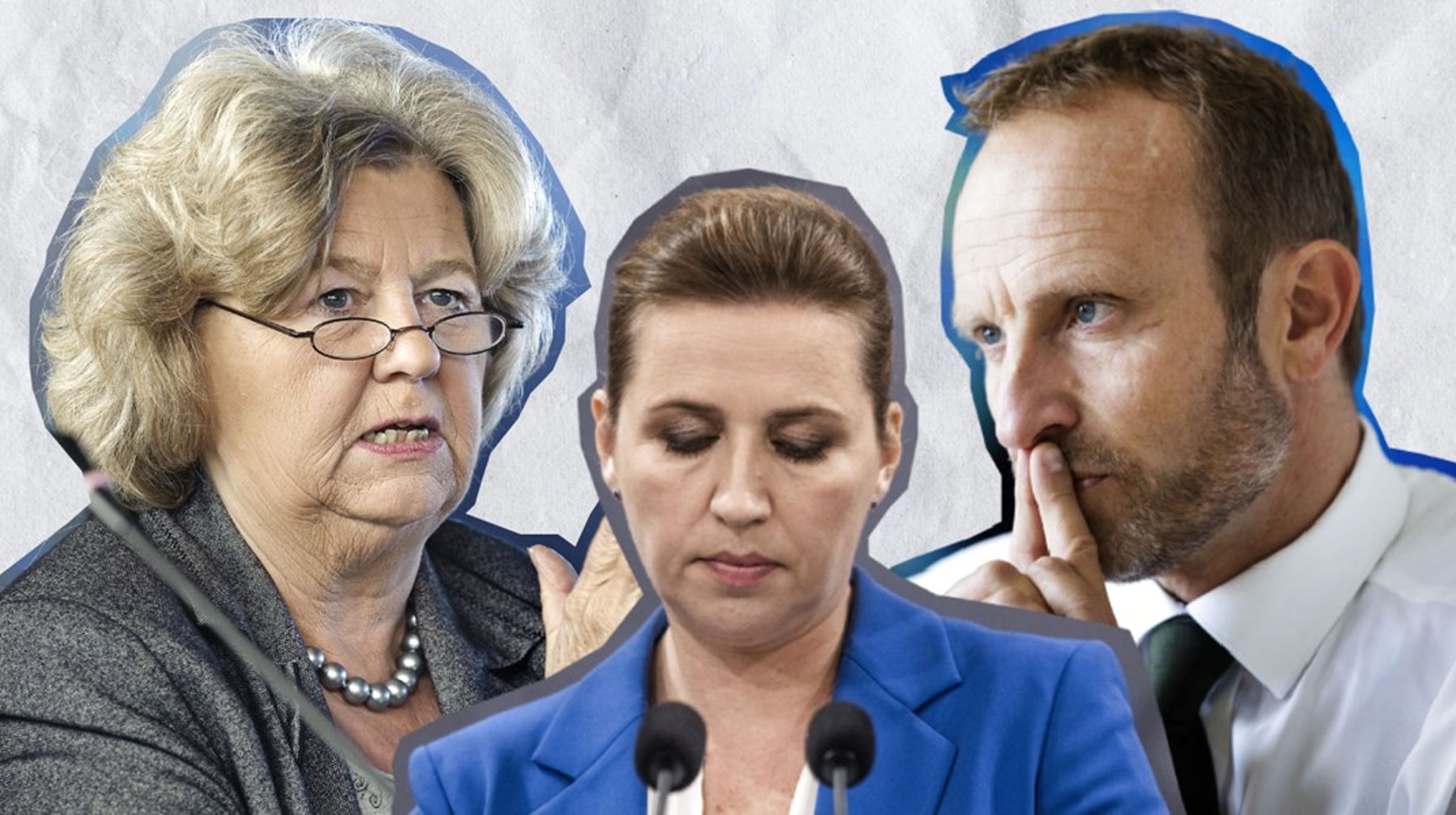 Mette Frederiksen er én gang tidligere blevet tildelt en næse. Få overblikket over alle ministre, som de seneste 30 år har fået tildelt næser.