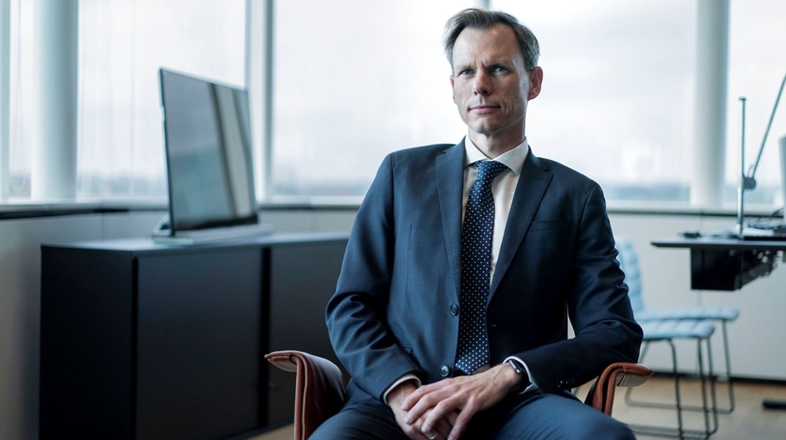 Kent Damsgaard, administrerende direktør i F&amp;P, ønsker et skarpere blik på forsikrings- og pensionsbranchen: "Der skal være et udviklingsfokus," lyder det.&nbsp;