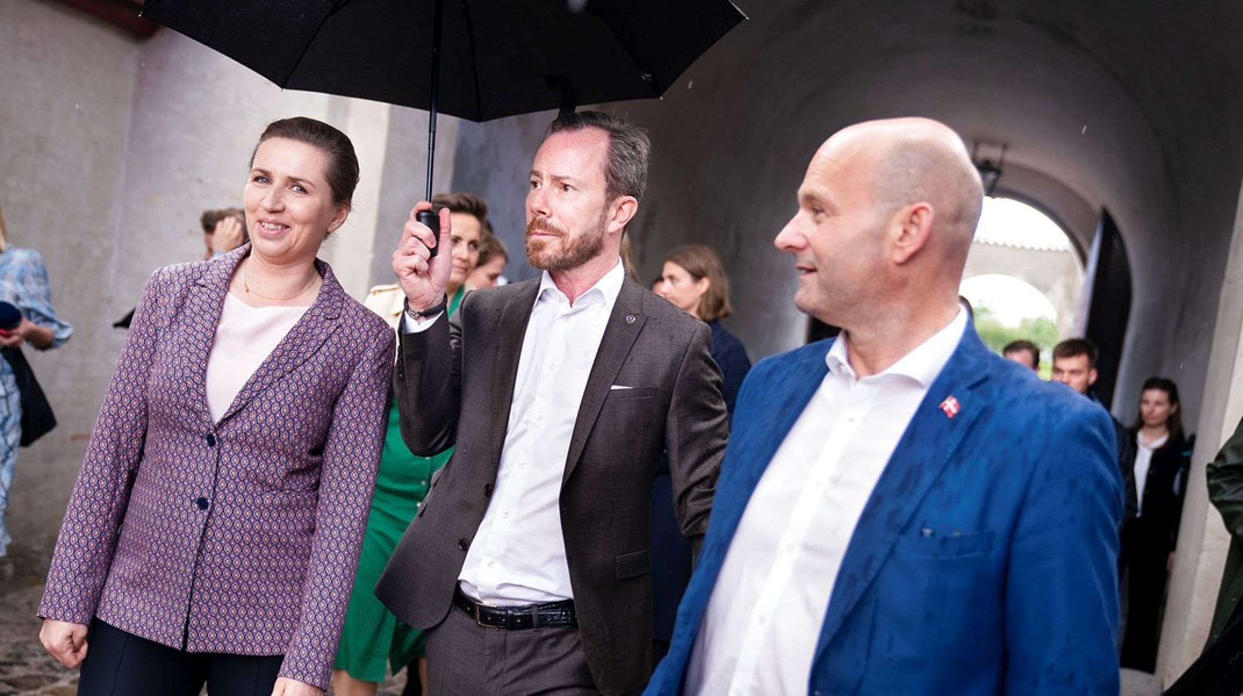 Det bemærkelsesværdige i debatten var, hvor enige de tre&nbsp;kandidater var om de emner, der ikke skulle berøres, skriver Morten Sodemann.