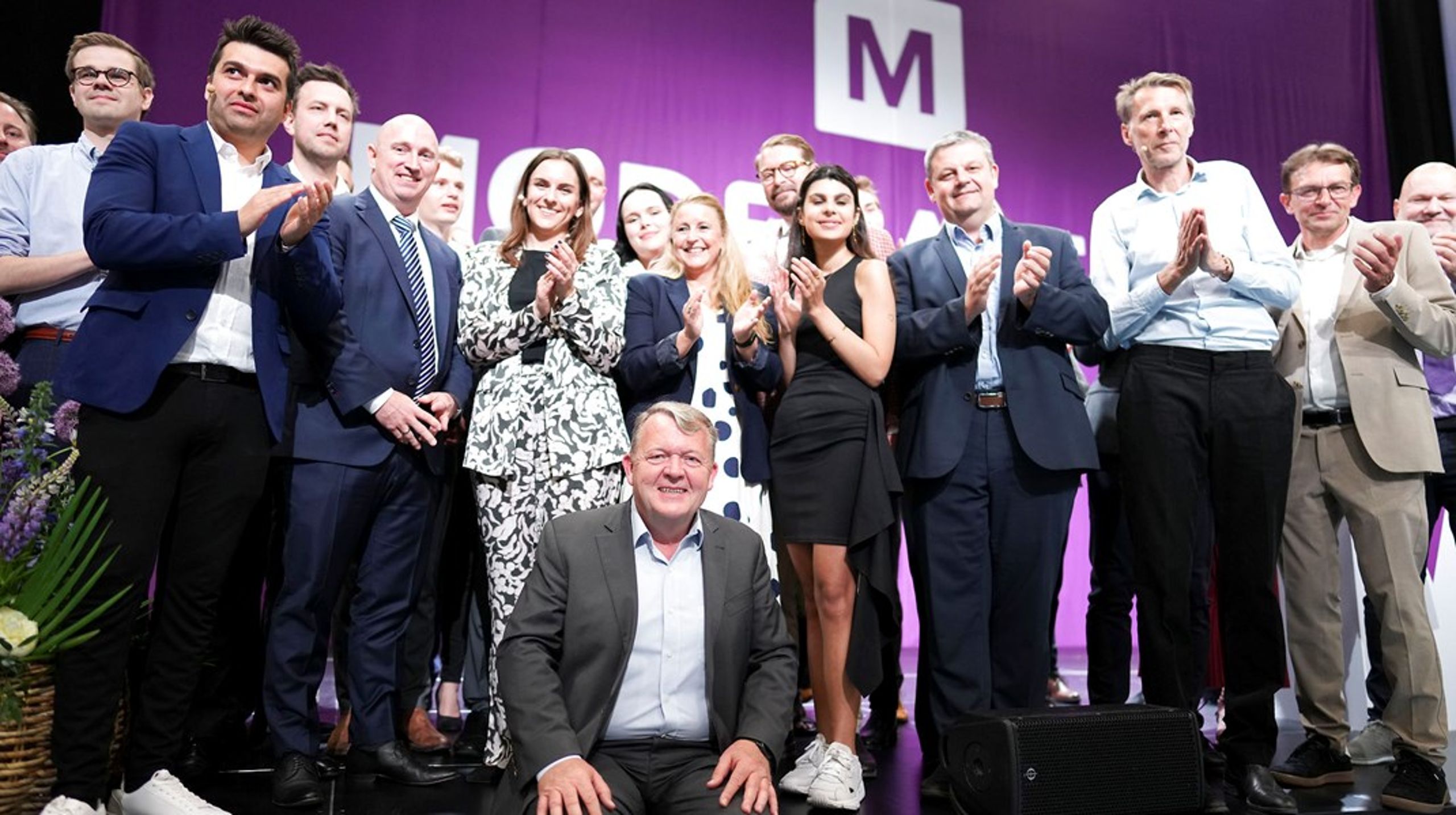 Lars Løkke Rasmussen stiftede Moderaterne 5. juni 2022.&nbsp;