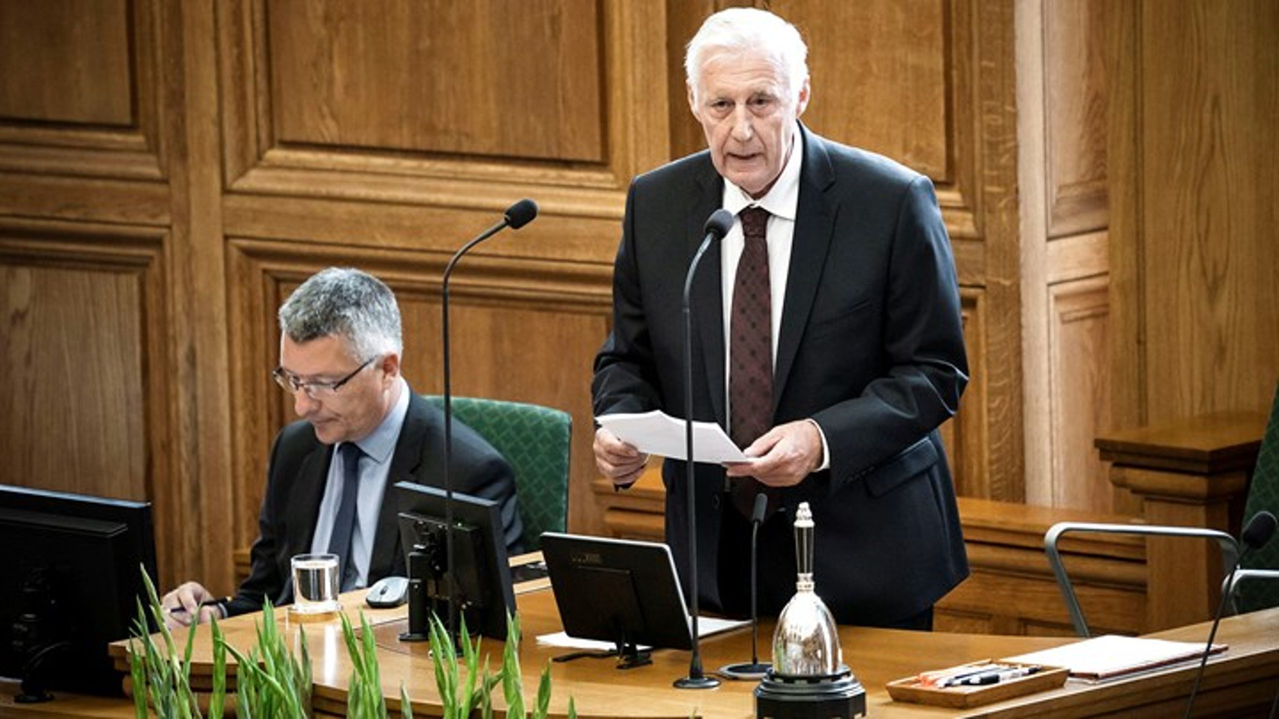 Formand for Folketinget Henrik Dam Kristensen er tidligere beskæftigelsesminister og forlader Folketinget efter valget.