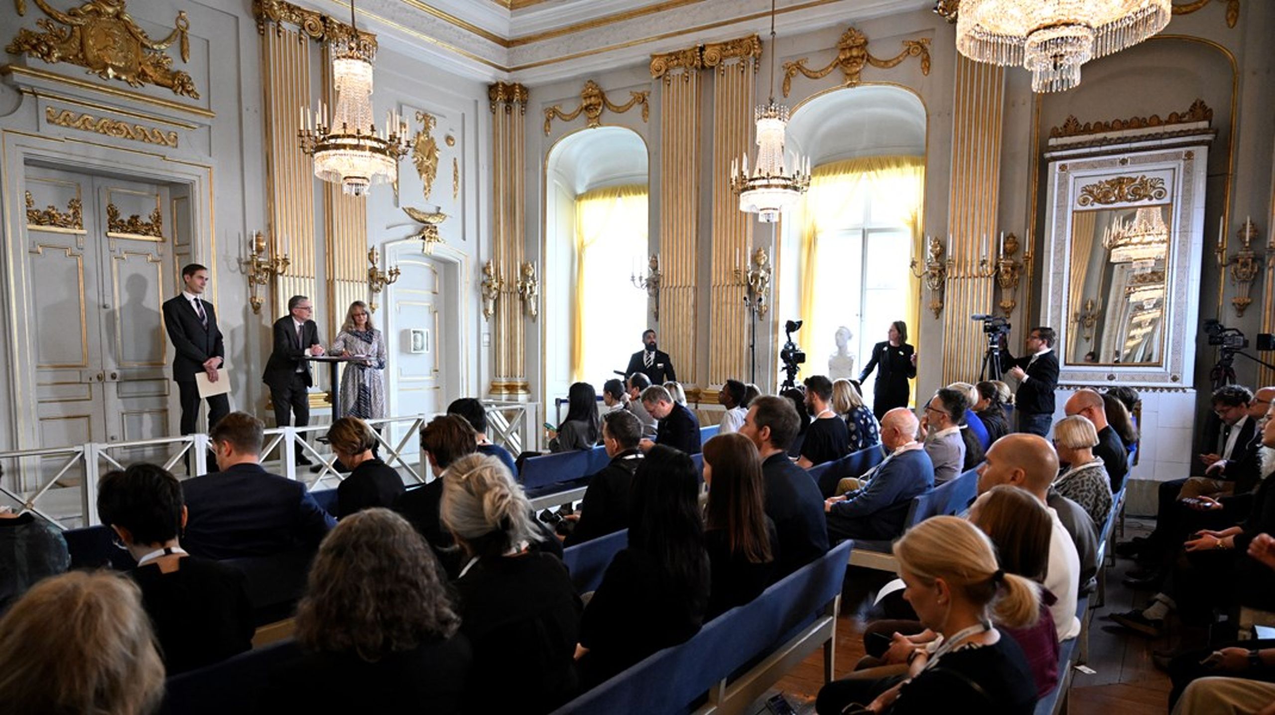 Prisen blev uddelt på Børsen i Stockholm.&nbsp;<br>