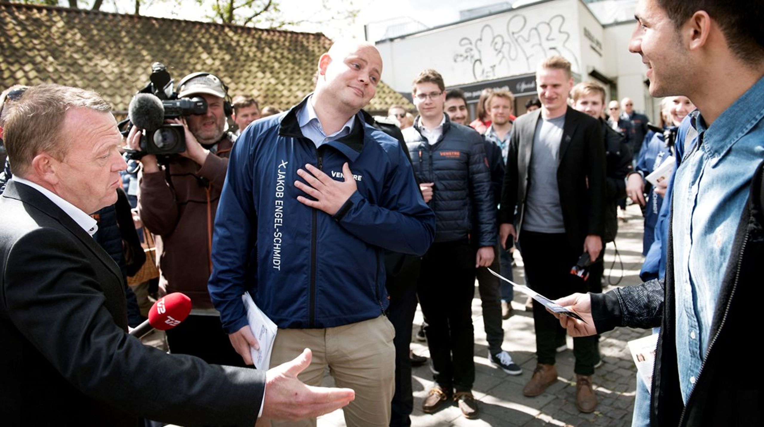 Lars Løkke Rasmussen og Jakob Engel-Schmidt er begge tidligere venstremænd, men har sammen banket Moderaterne op som parti. Nu vil de omkalfatre driften af lokale velfærdstilbud.