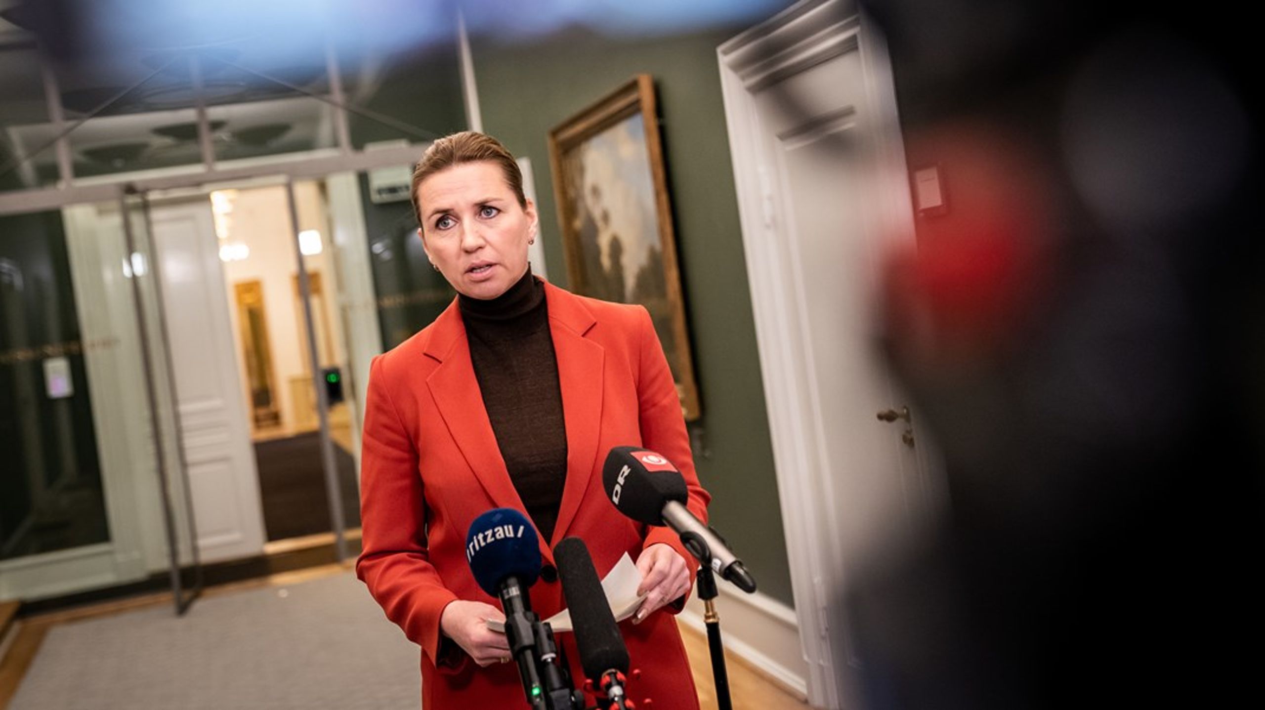 Mette Frederiksen er optimistisk, når det kommer til et&nbsp;potentielt fremtidigt regeringssamarbejde med Venstre.