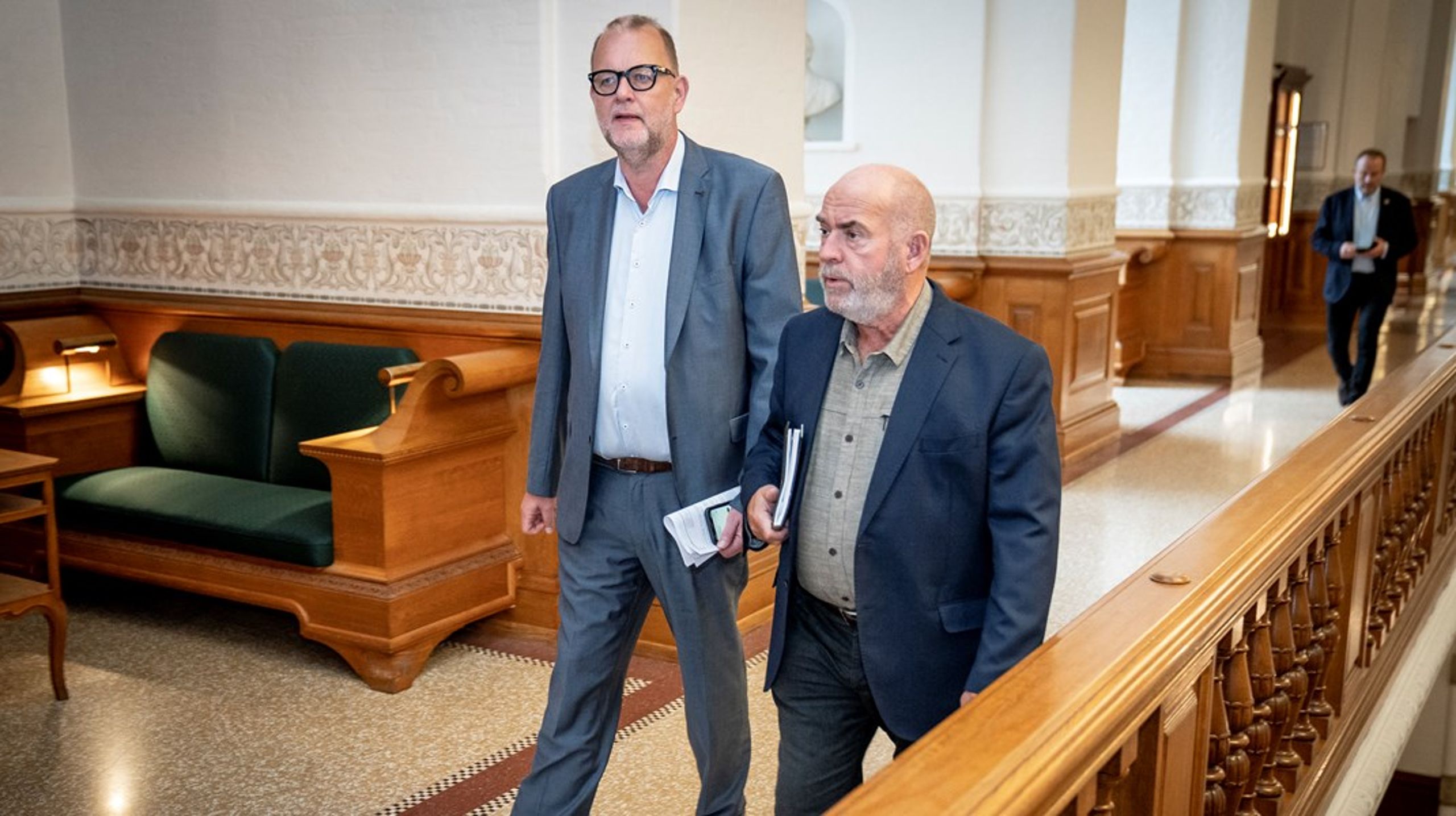 Søren Espersen (DD) og&nbsp;Lars Christian Lilleholt (V) bliver henholdsvis formand og næstformand for Kirkeudvalget.&nbsp;
