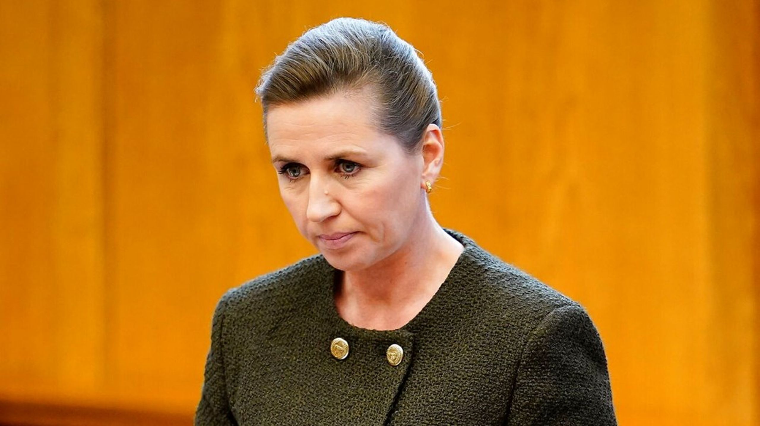 Vi foreslår, at vi skal arbejde én dag mere om året ved at afskaffe en helligdag, lød det tirsdag fra statsminister&nbsp;Mette Frederiksen (S), da hun holdt sin åbningsredegørelse fra Folketingets talerstol.