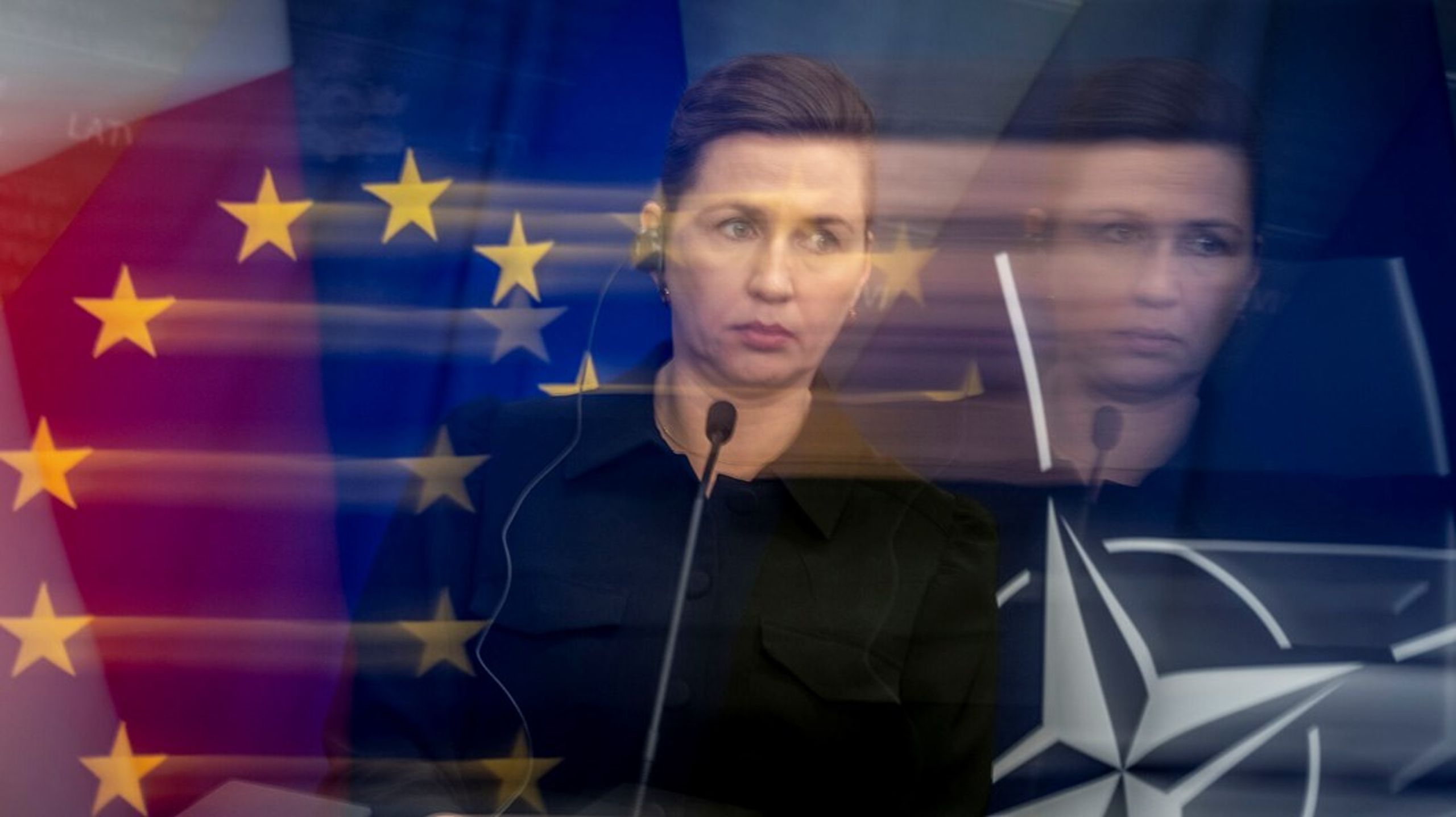 Statsminister Mette Frederiksen (S) ser hvordan EU, Nato og meget af verdensbilledet ændrer sig omkring Danmark i disse år.&nbsp;