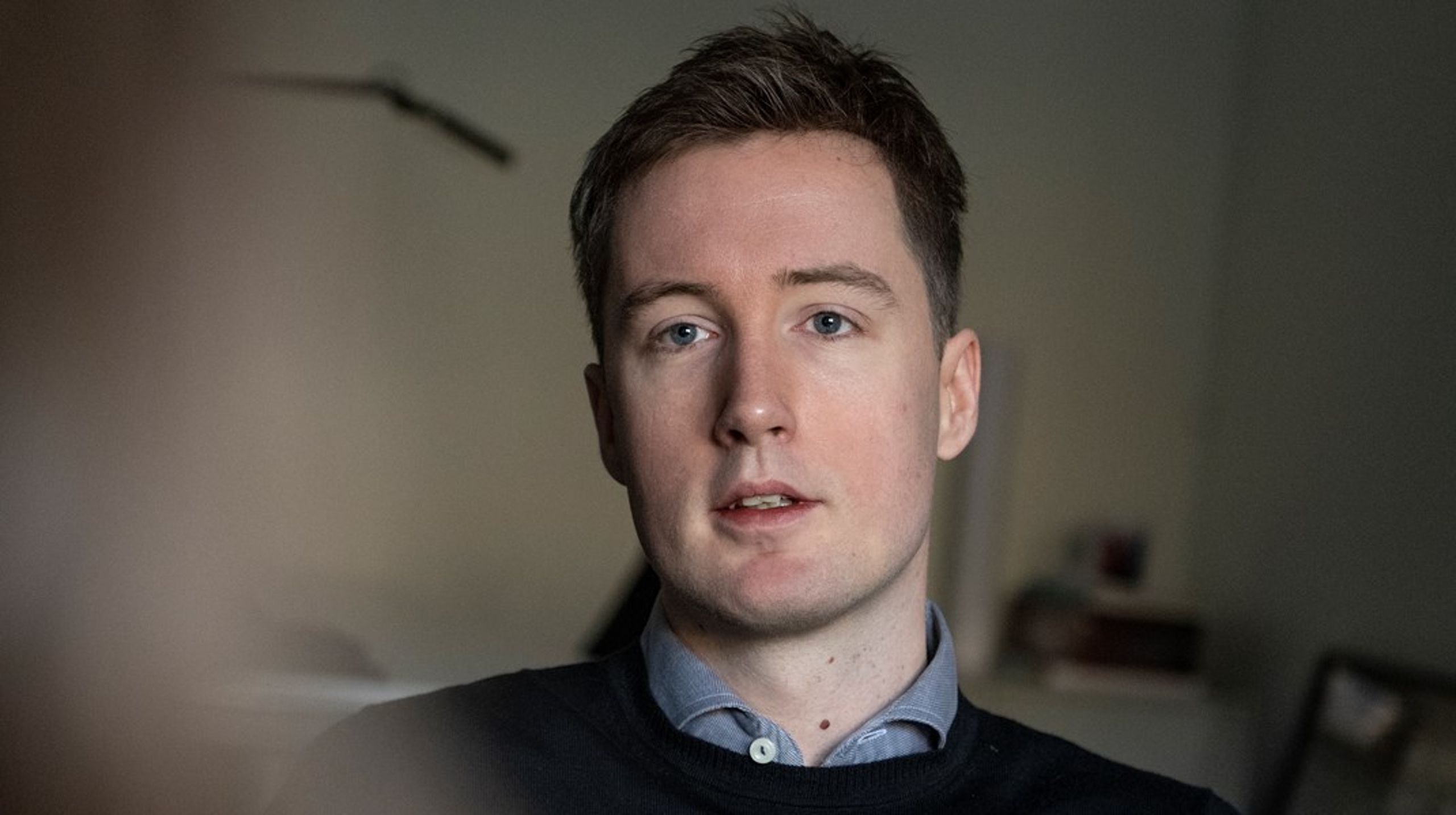'Fartblind' er Jacob Marks fortælling om at blive så stresset af livet på Christiansborg, at han næsten mistede synet.