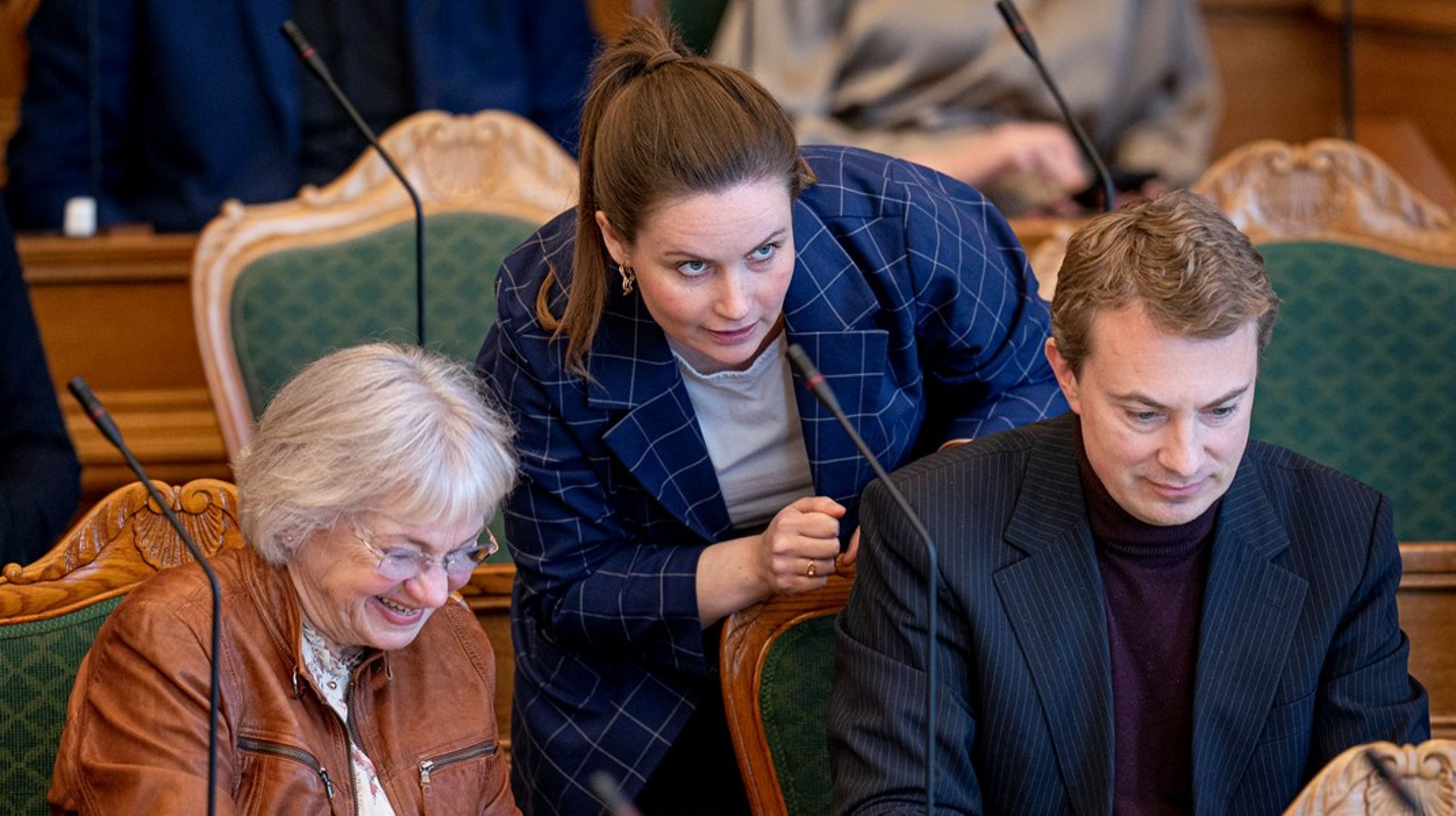 Mai Villadsen og Morten Messerschmidt slår pjalterne sammen som nye tv-værter på dk4 i programmet "Mai, Morten og oppositionen", som sendes første gang 14. marts.&nbsp;