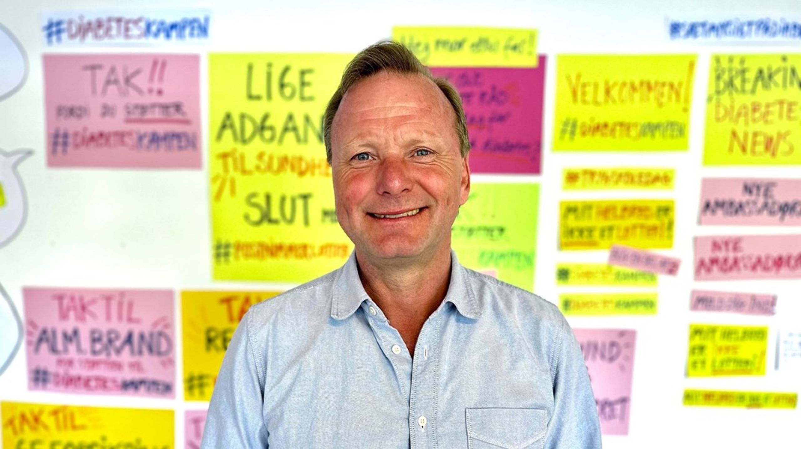 Claus Bøggild er ny pressechef i Diabetesforeningen.