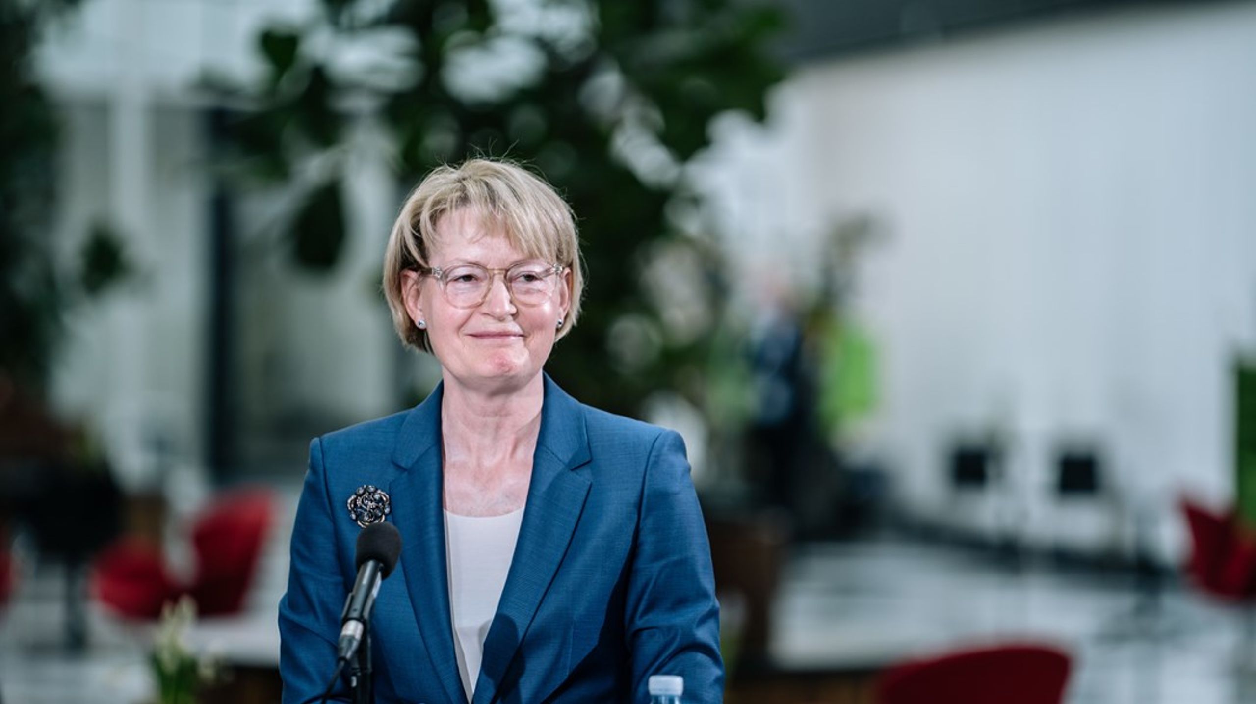 I løbet af foråret har Lif’s koncernchef, Ida Sofie Jensen, haft både statsminister Mette Frederiksen, formand i Danmarksdemokraterne, Inger Støjberg, og udenrigsminister Lars Løkke Rasmussen på besøg gennem partiernes erhvervsklubber. Arkivfoto.&nbsp;