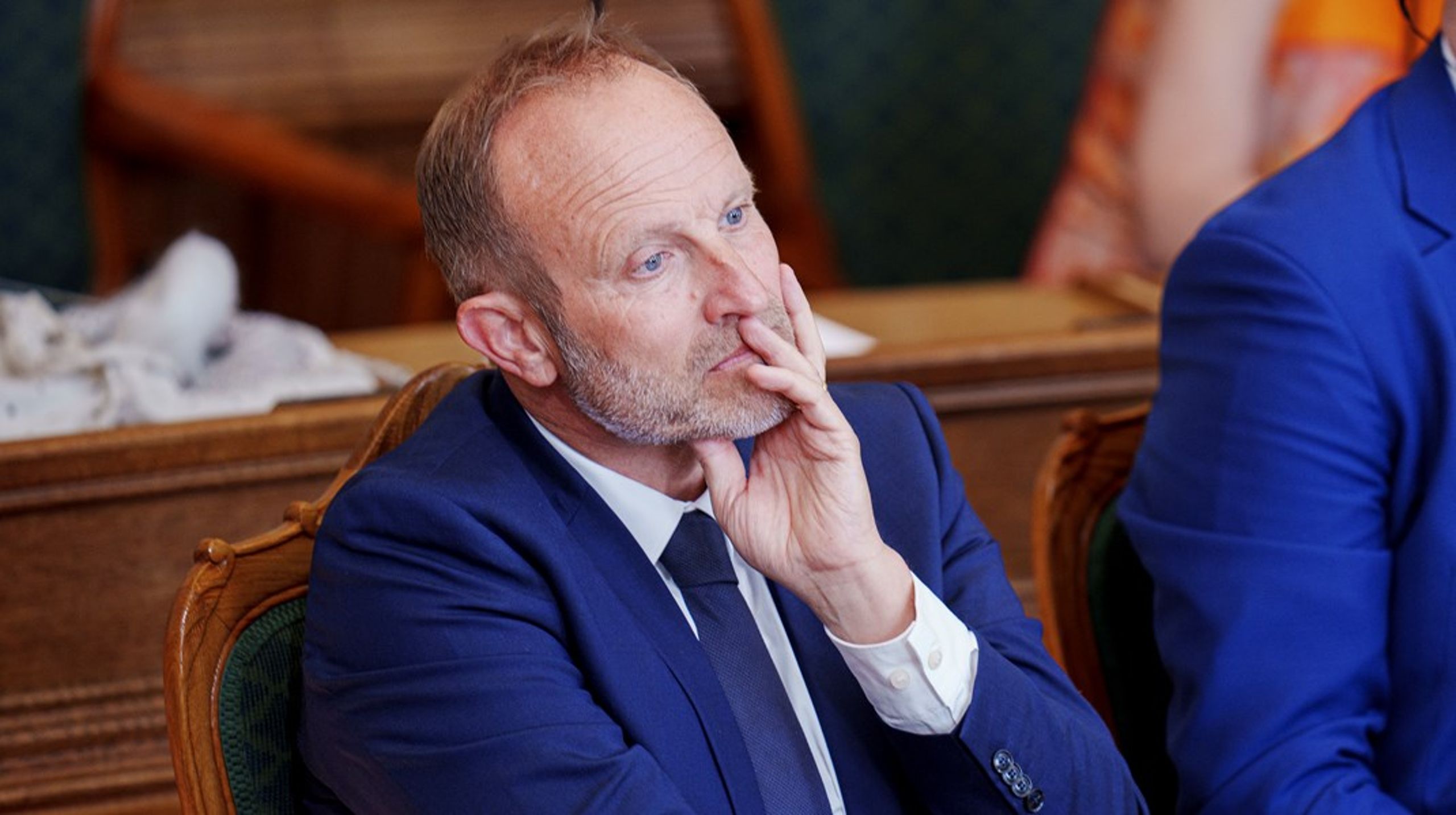 "Tiden kalder på en ny og anderledes tilgang til den grønne omstilling," sagde Martin Lidegaard til Folketingets afslutningsdebat.