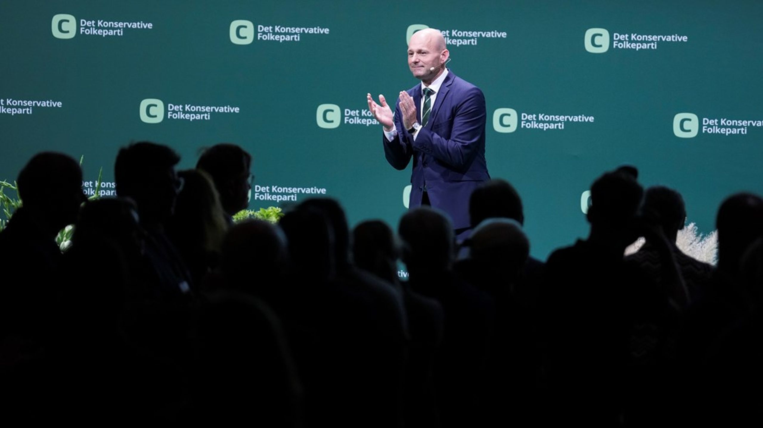 Søren Pape Poulsen adresserede i sin tale de kritiske røster, der har lydt i partiet siden folketingsvalget og bad om medlemmernes tillid.