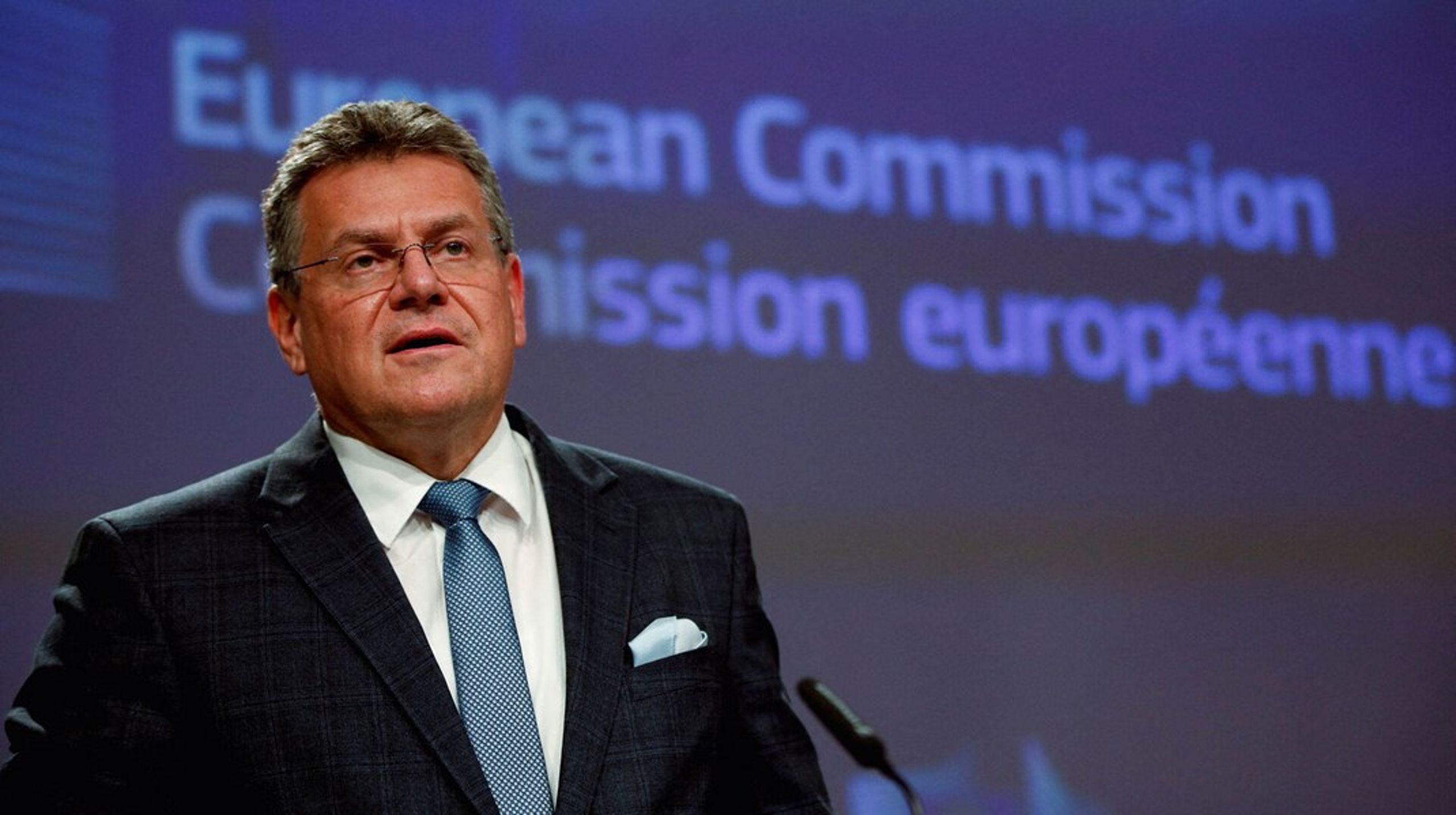 EU kommer med et lovforslag til en opdatering af reglerne for beskyttelse af dyr under transport, lover kommissær&nbsp;Maroš Šefcovic nu.&nbsp;