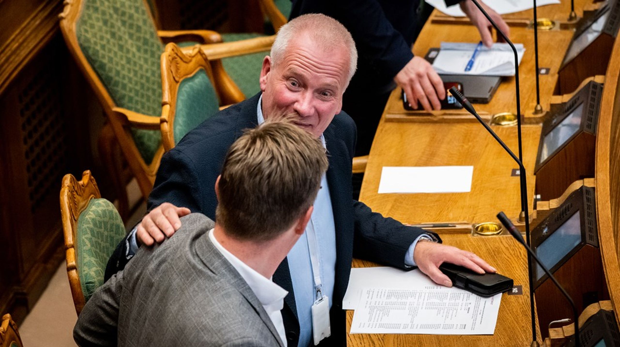 Per Husted blev valgt ind i Folketinget i 2022. Indtil da havde han egen virksomhed samt rådgav iværksættere i at starte virksomhed. Arkivfoto.
