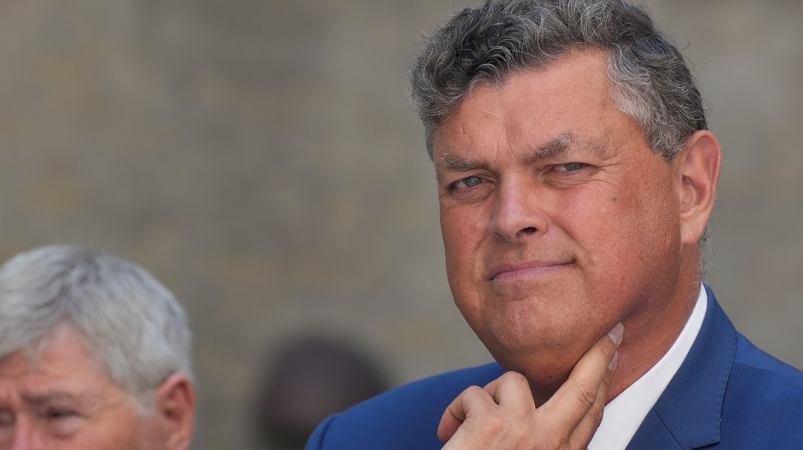 "Det er sjældent, jeg i Socialdemokratiet kan holde en tale, hvor kunst og kultur er omdrejningspunktet. Men det er det for dig og har været det fra start," sagde Mette Frederiksen til Mogens Jensens fødselsdagsfejring.&nbsp;