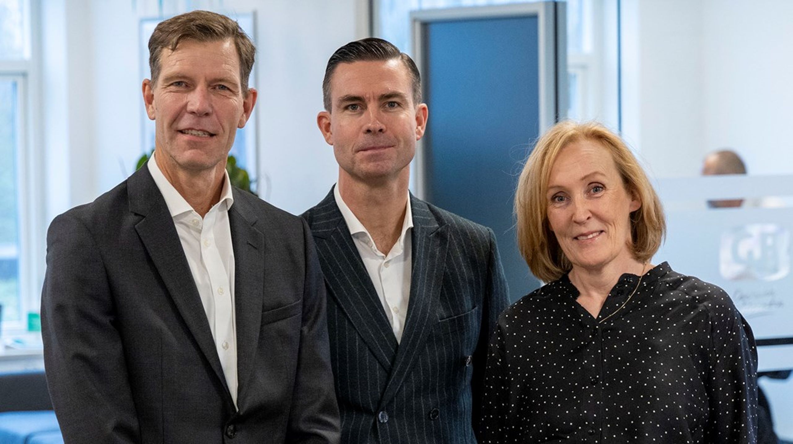 De to nye vicedirektører&nbsp;tiltræder&nbsp;samtidig GF's direktion.