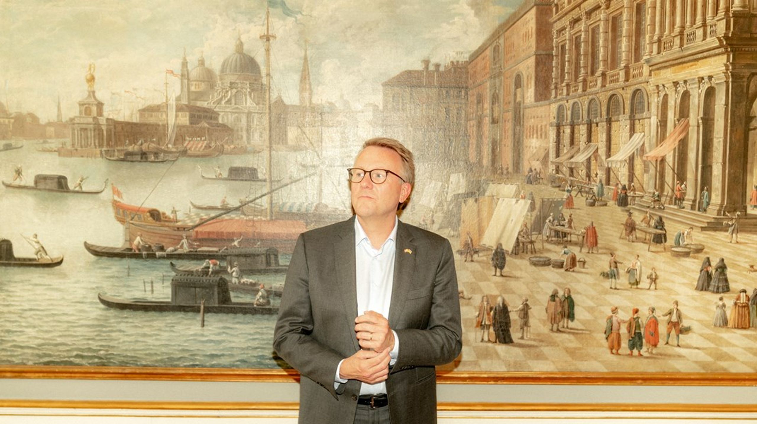 Erhvervsminister Morten Bødskov lukkede torsdag aftalen om demokratiske virksomheder. Fredag er den blevet præsenteret. Arkivfoto.&nbsp;