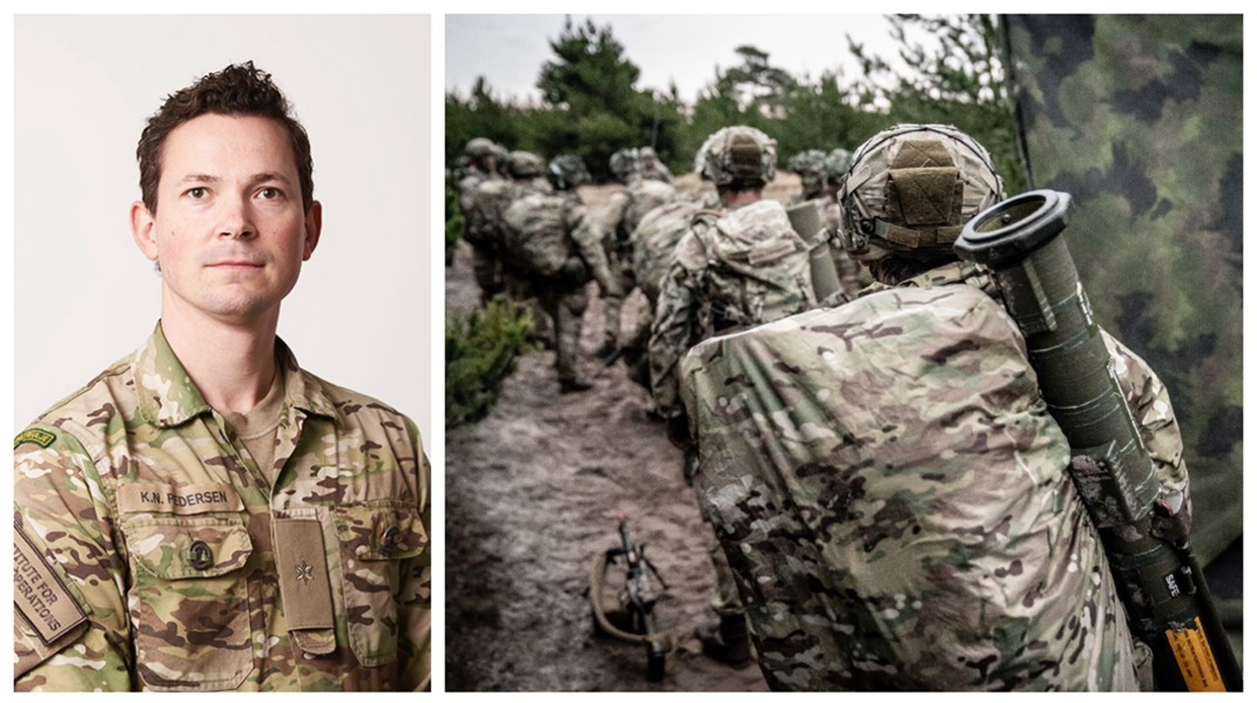 Kenneth Nymand Pedersen har været udsendt til brændpunkter som Afghanistan og Irak, men sidder nu bag skrivebordet på Forsvarsakademiet, hvor han er leder af Forsknings- og Udviklingselementet ved Center for landmilitære operationer.