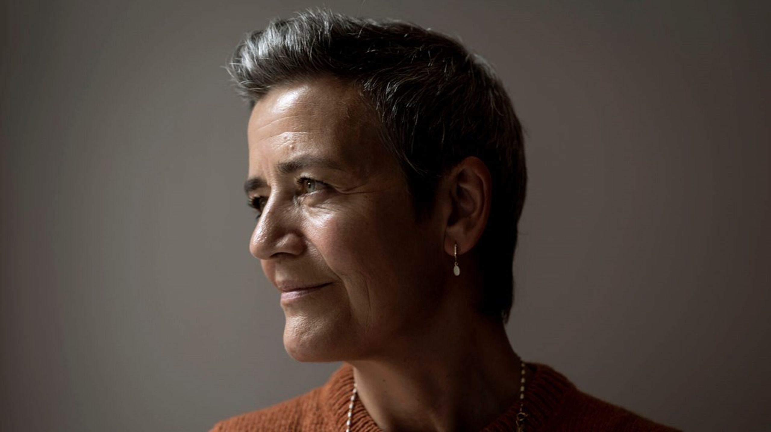 "Det blev tre meget anderledes måneder i mit liv," siger Margrethe Vestager om sin netop overståede orlov, som hun holdt, mens hun gik efter jobbet som europæisk bankchef. Nu er hun klar til en tredje periode som EU-kommissær for Danmark.