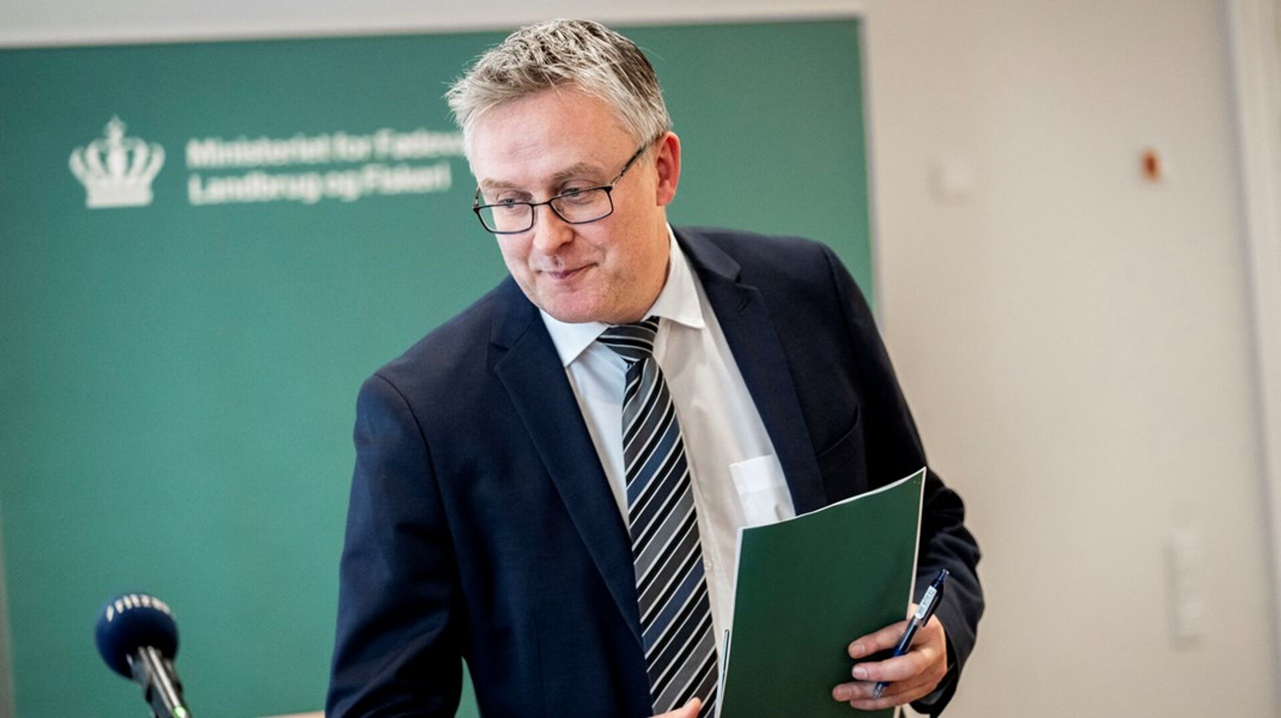 Landbrugsminister Jacob Jensen (V) ønsker ikke at kommentere på udtalelserne fra Landbrug &amp; Fødevarers viceformand, Thor Gunnar Kofoed.&nbsp;