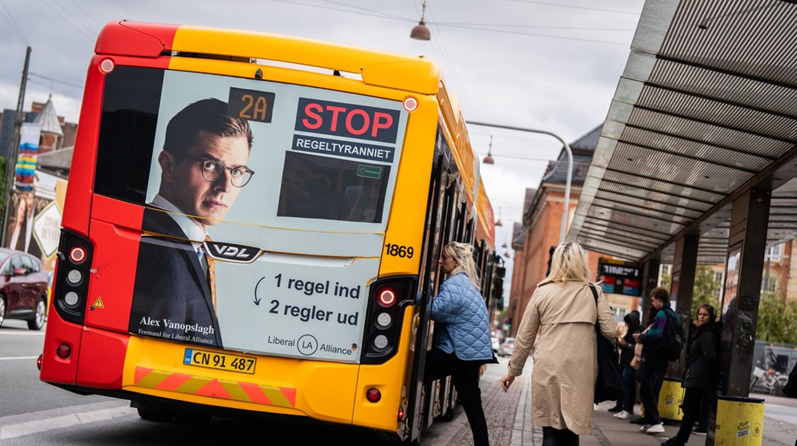 Liberal Alliance brugte 9,5 millioner kroner på markedsføring i valgåret 2022. Arkivfoto.