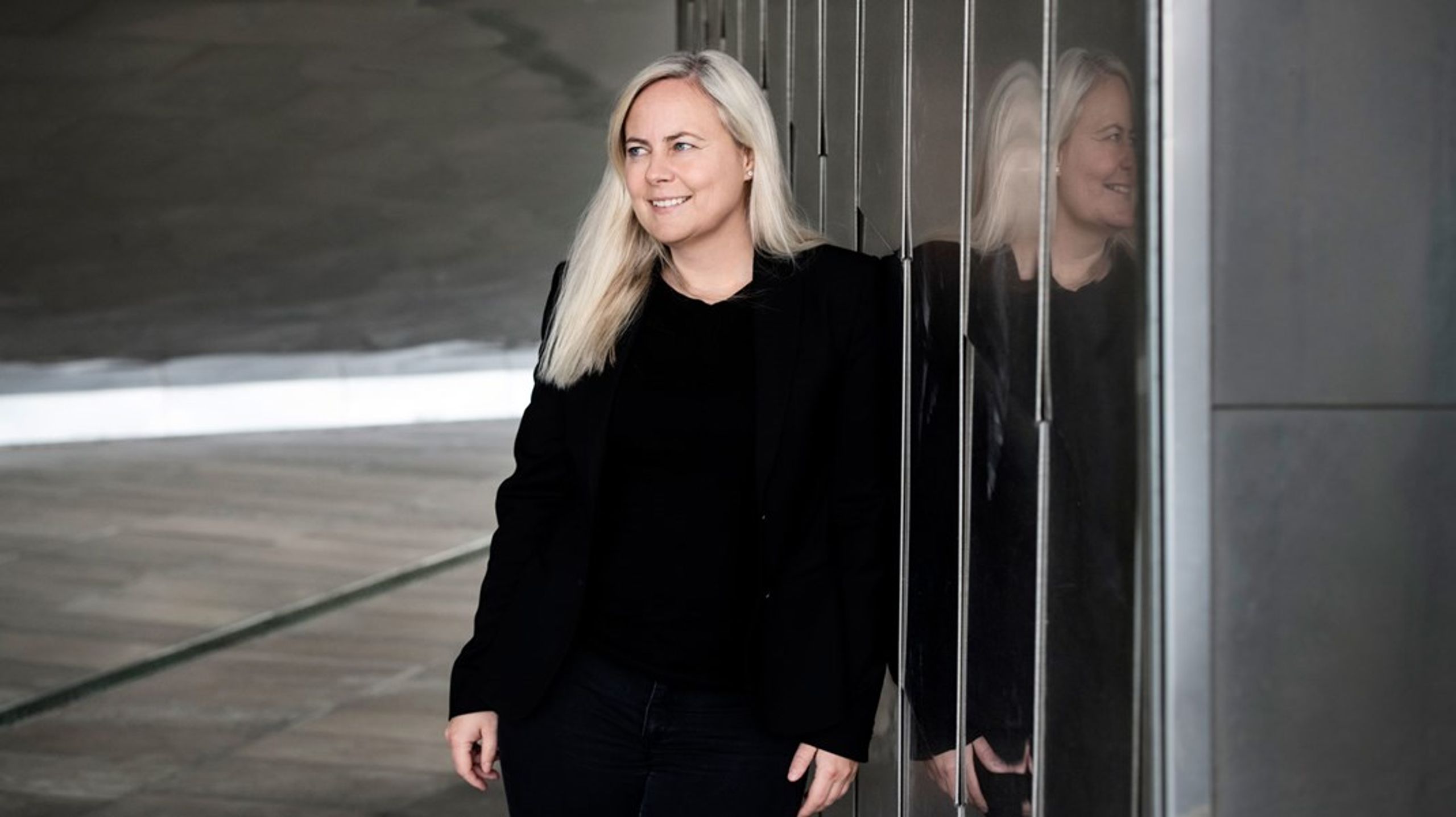 Lotte Månsson har været tilknyttet Nykredit i 15 år.