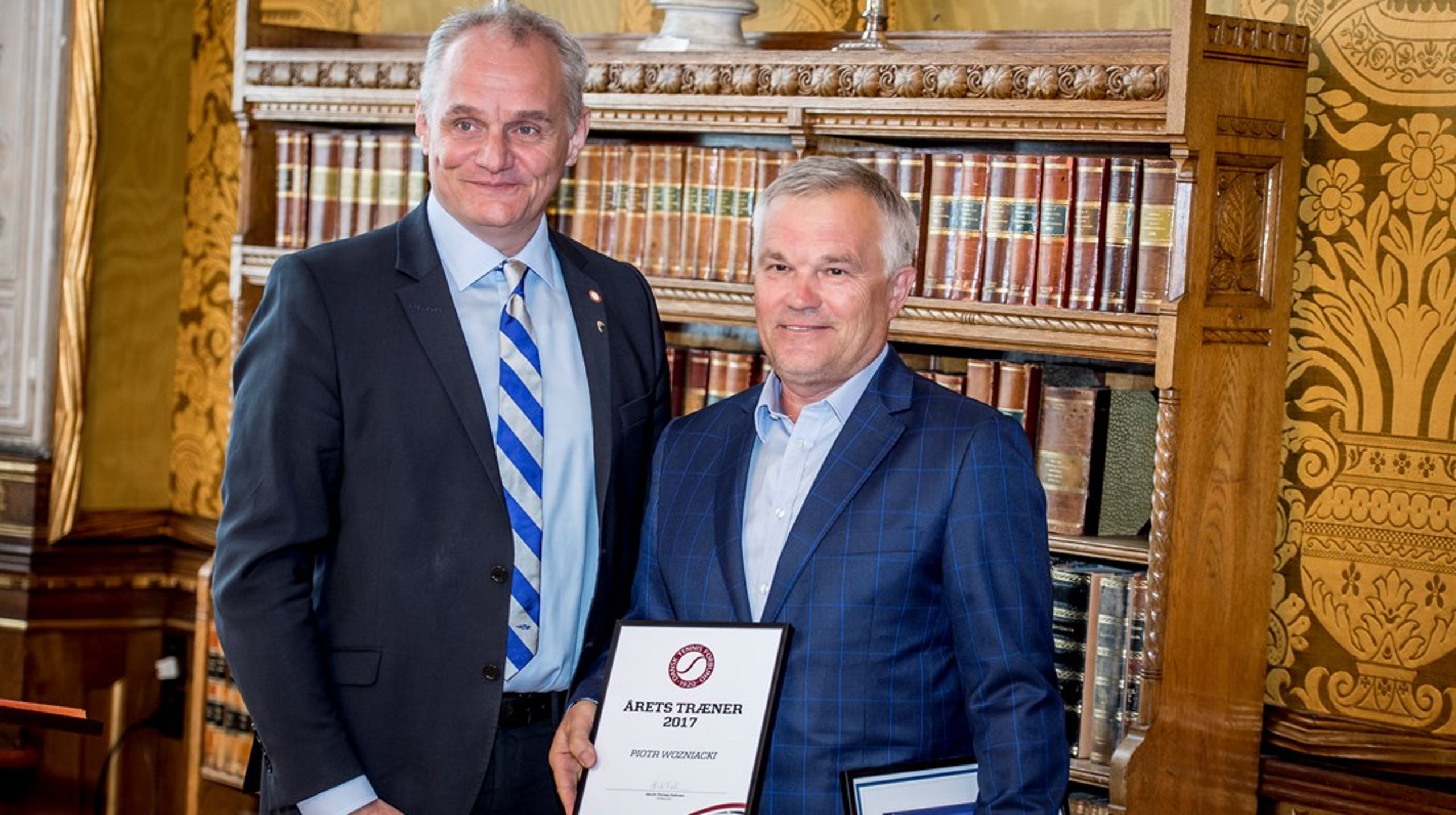 Det står nu klart, at&nbsp;Henrik Thorsøe Pedersen (tv) er&nbsp;garanteret posten som præsident for&nbsp;Tennis Europe (Arkivfoto).
