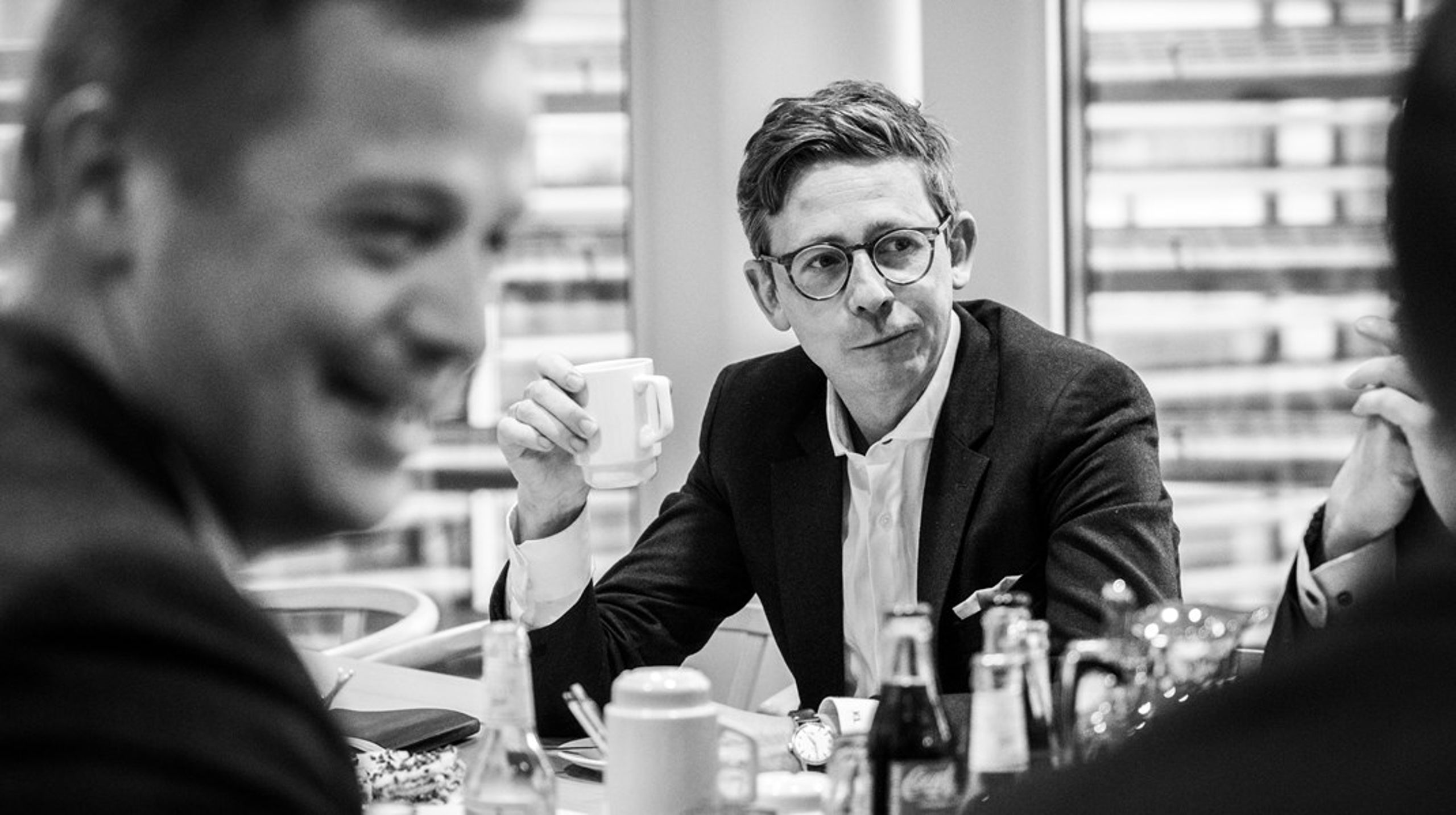 Karsten Lauritzen, direktør i DI Transport, er tilfreds med, at regeringen vil kompensere vognmændene.&nbsp;