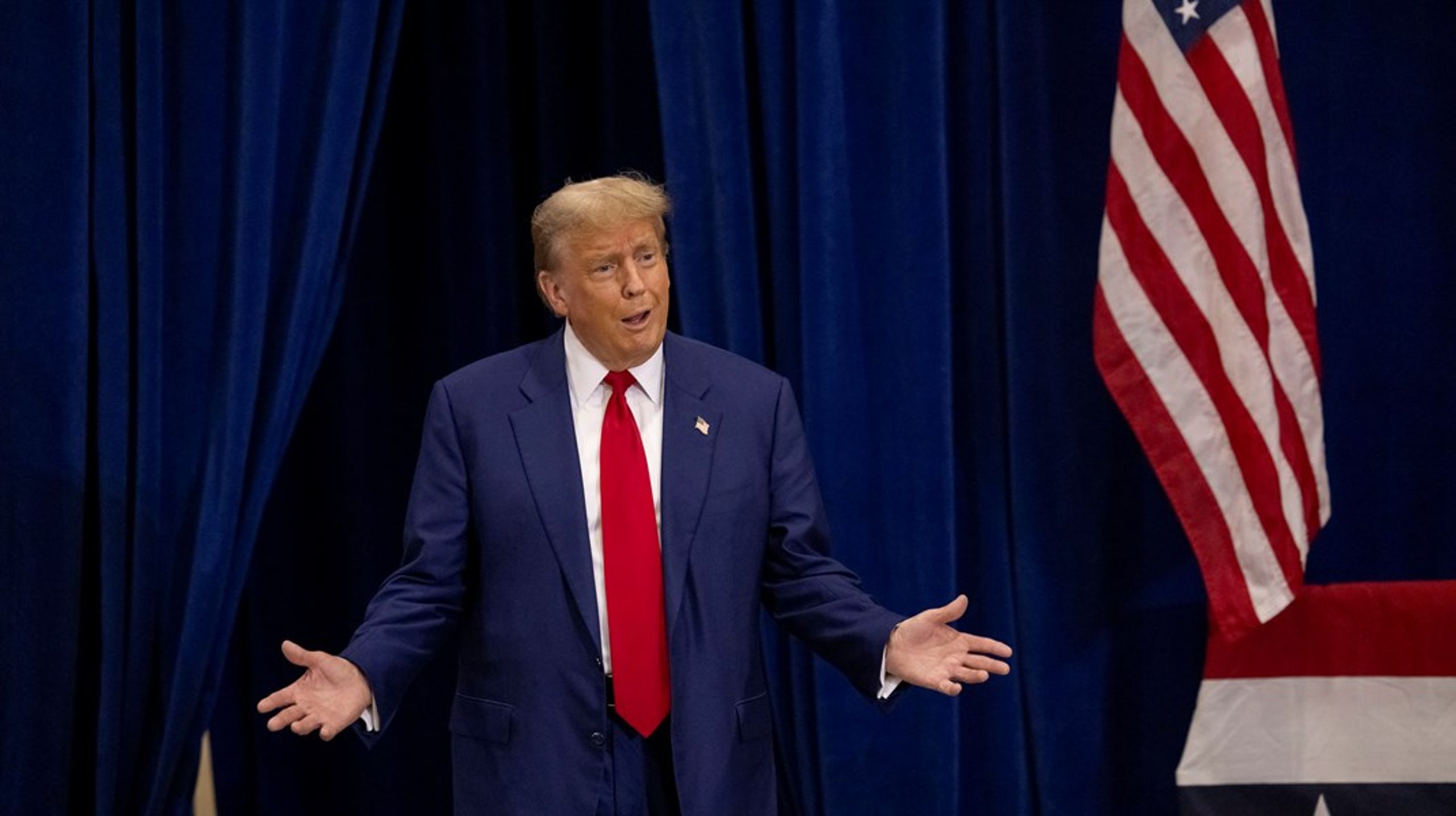 Donald Trump har både truet med høje tariffer og en tilbagerulning af Præsident Bidens Inflation Reduction Act, men Danske Rederier forventer ikke, at en Trumpsejr vil medføre en&nbsp;revolution på hverken udenrigshandel eller på udbygning af havvind.