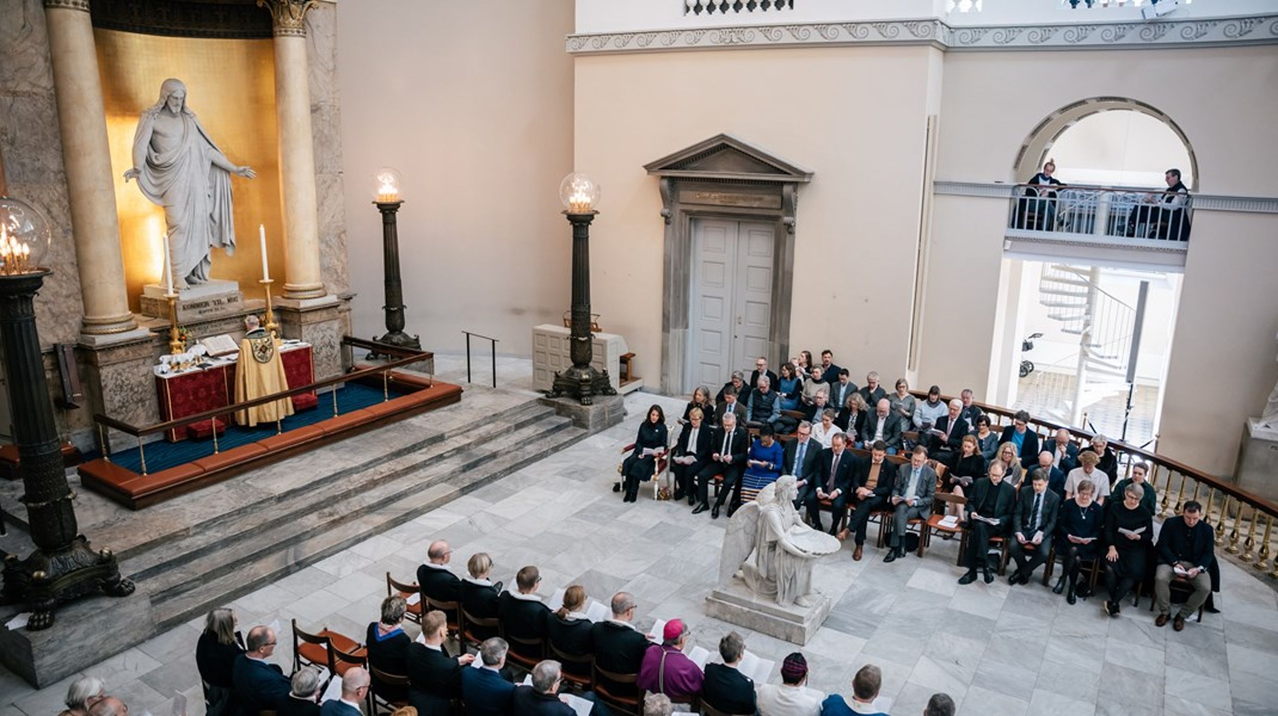 Præstemangel og organistmangel kan både være en realitet om fem og ti år. Men det mest bekymrende er, hvis folkekirken bliver mere åndløs, skriver&nbsp;Ingrid Ank.