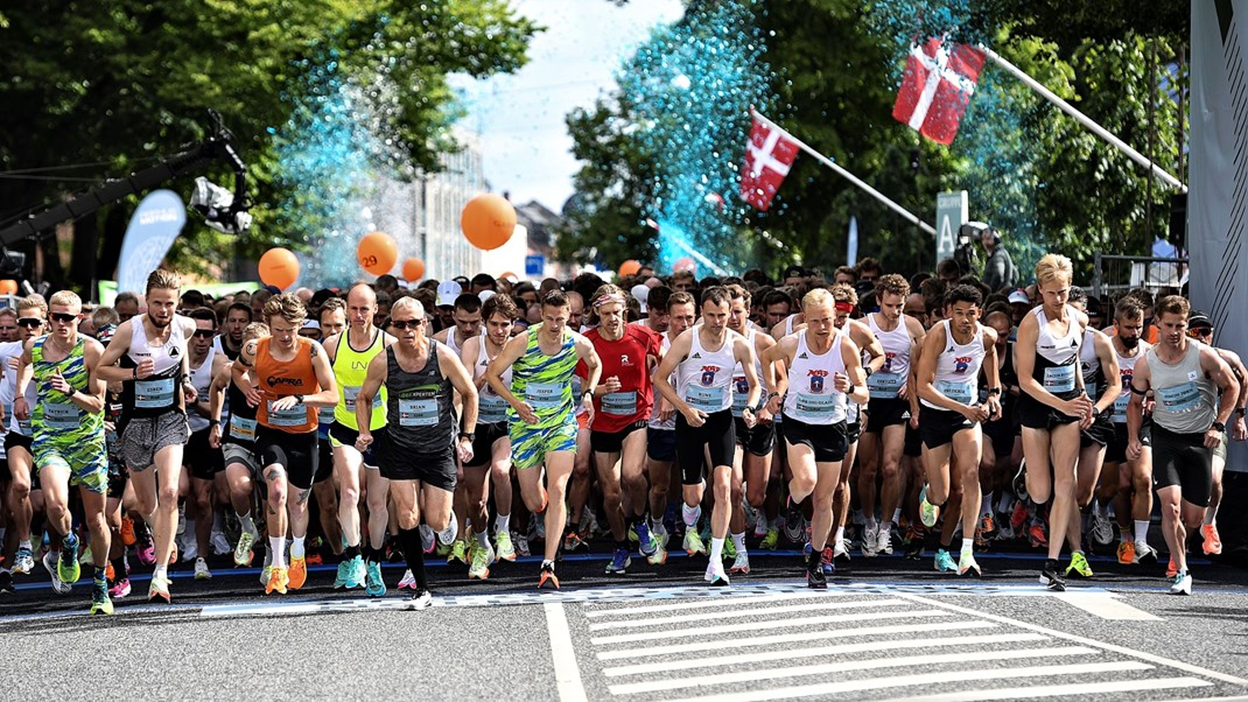 Sparta Atletik og Løb står blandt andet for hittet blandt de københavnske firmaer, DHL Stafetten Kbh.&nbsp;