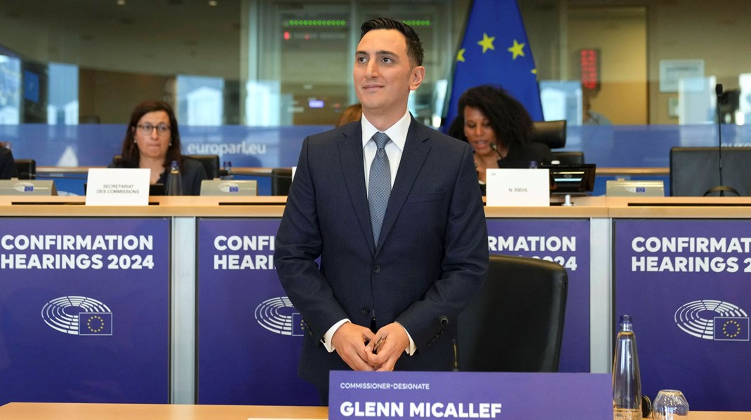 Maltesiske Glen Micallef var én af de fire, der var i ilden mandag.