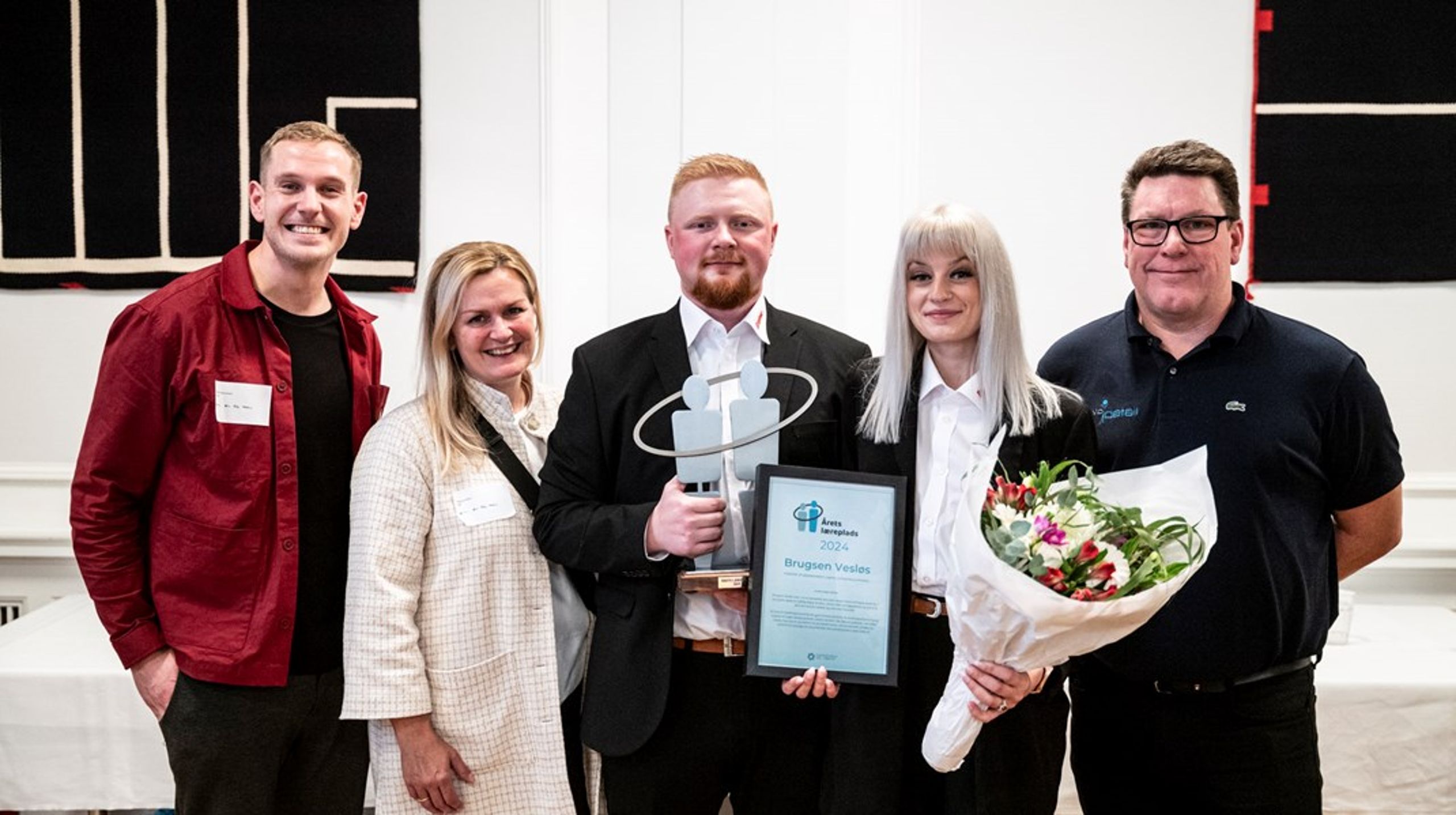 Supermarkedet Brugsen i Vesløs vinder årets læreplads 2024.
