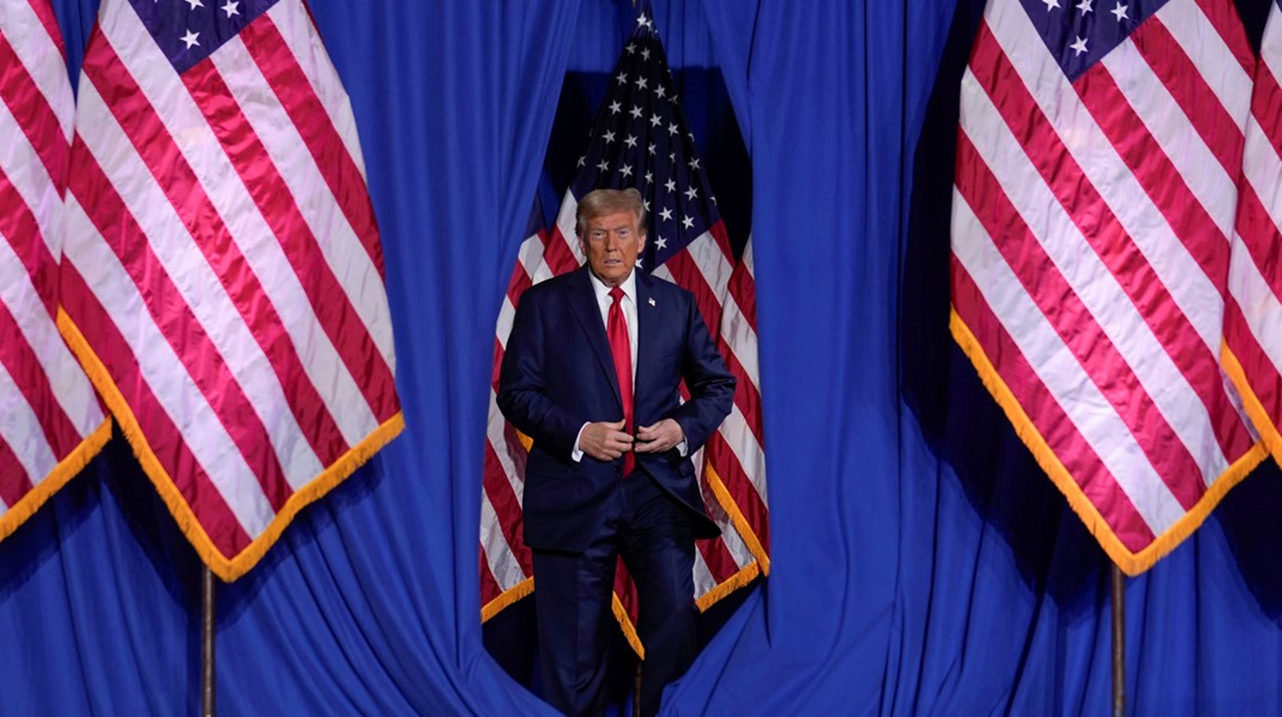 Donald Trump blev valgt som USA's 47. præsident den 5. november 2024.<br>