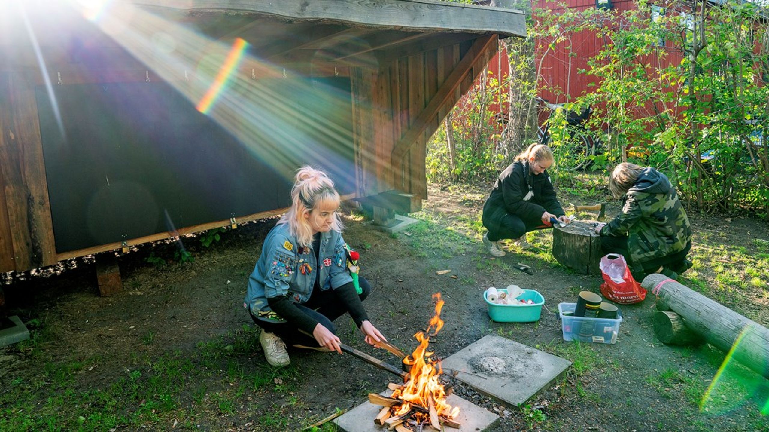 Lokale fysiske mødesteder, såsom spejderhytter, kan søge støtte til renoveringsprojekter, der skaber bæredygtighed 
og styrker tilgængeligheden, eksempelvis for folk med handicap.