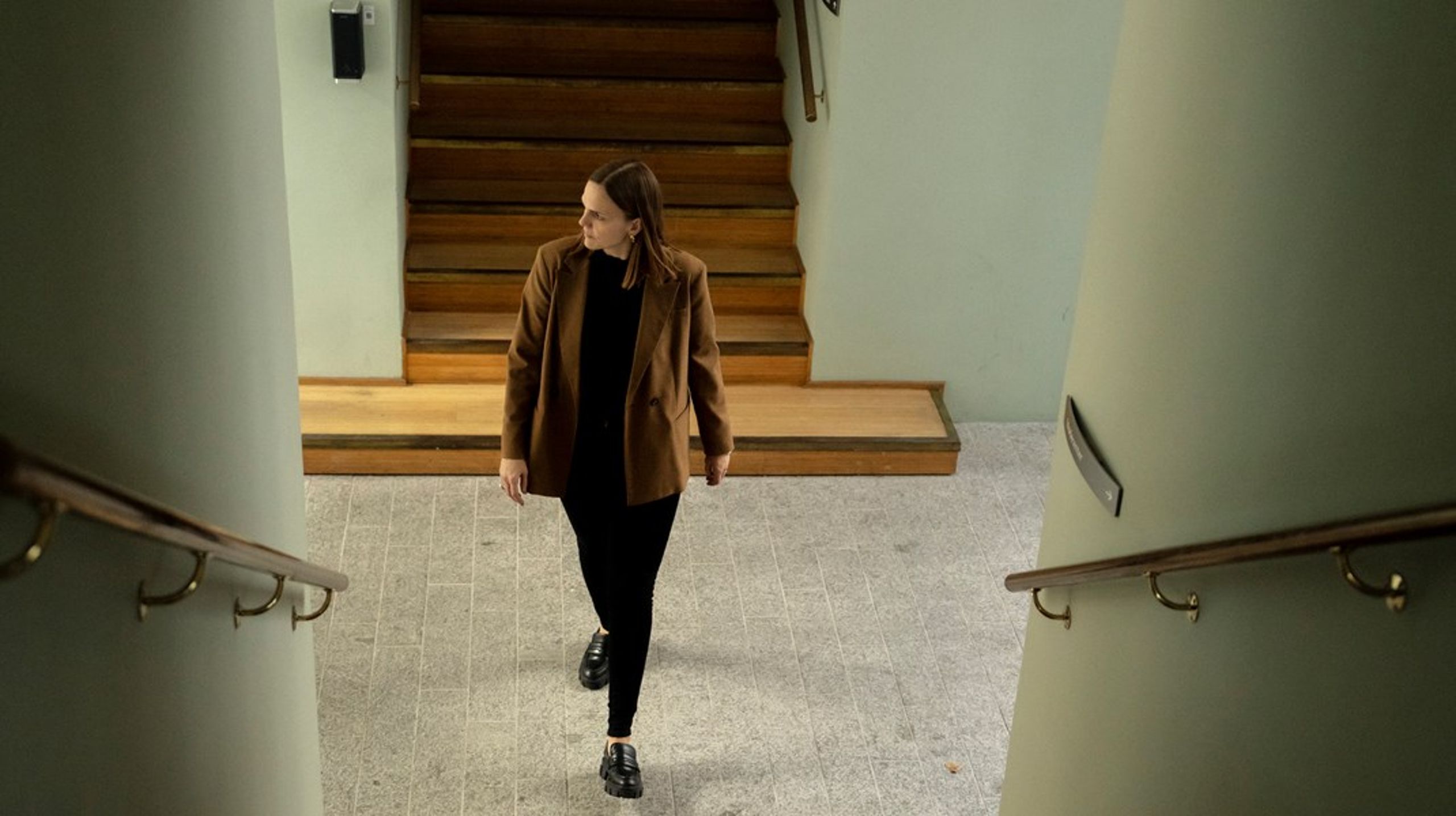 Digitaliseringsminister Caroline Stage (M) vil gerne være folkevalgt.