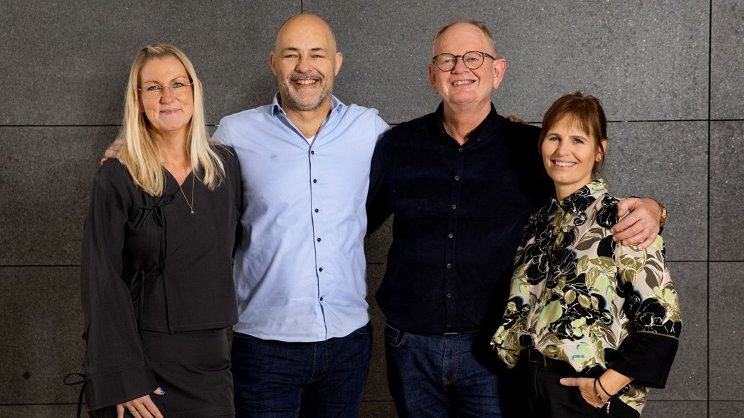 Her er de fire medlemmer, der udgør Socialpædagogernes nye forretningsudvalg.&nbsp;