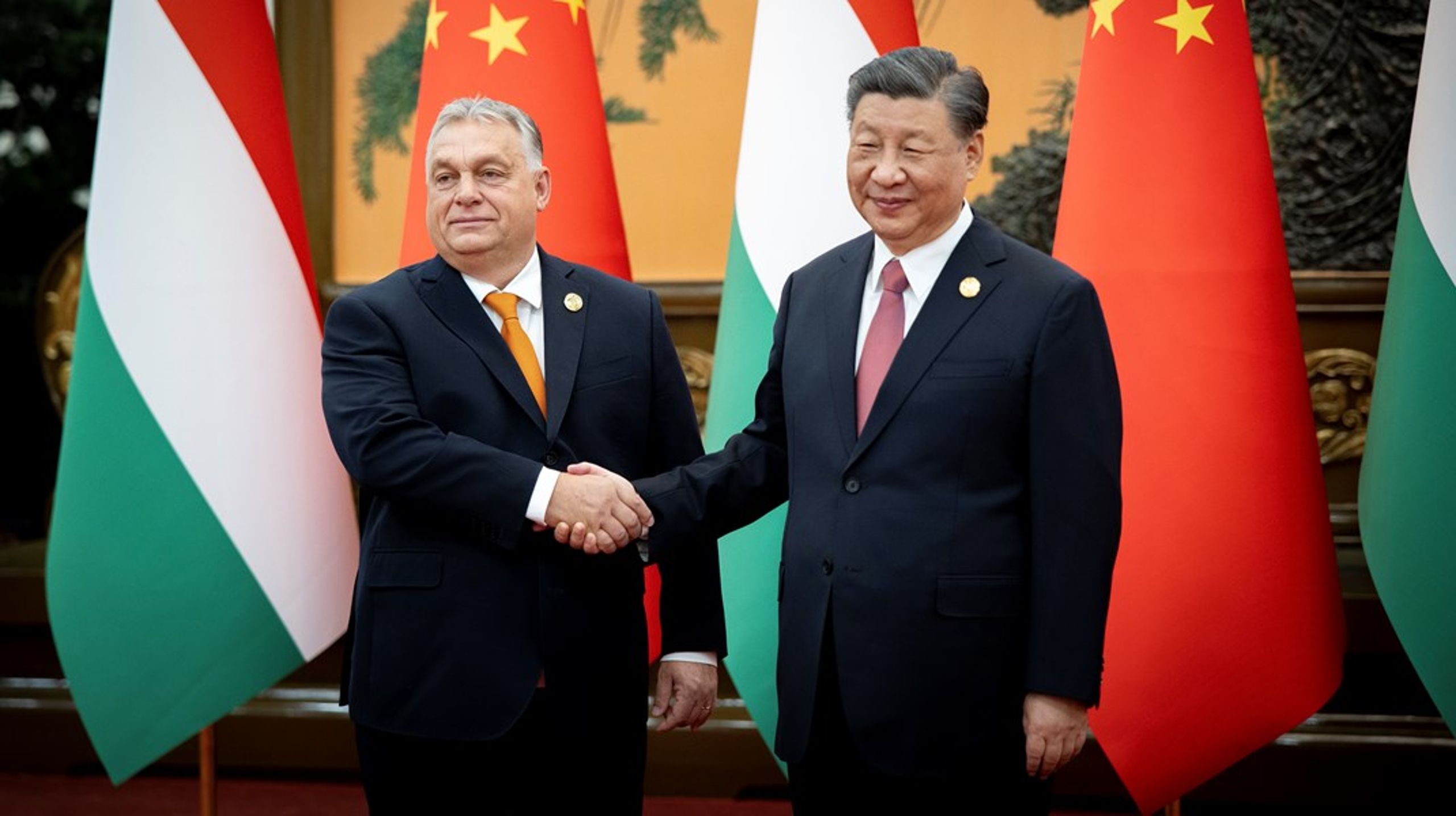 Så længe Ungarn kan fremme Trumps strategiske interesser, satser Orbán på, at Trump ser igennem fingrene med kinesiske investeringer, skriver&nbsp;Ditte Maria Brasso Sørensen og Rasmus Egmont Foss.