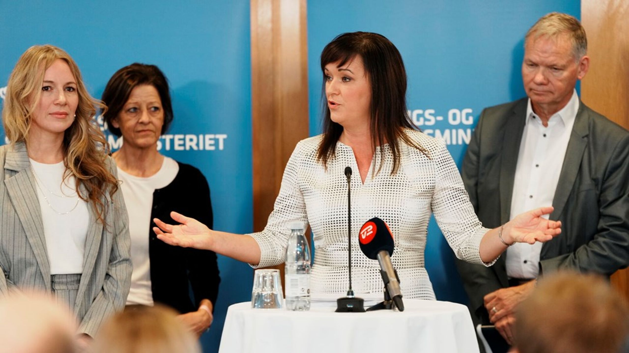 Sundhedsministeren Sophie Løhde præsenterede fredag den nye sundhedsreform.&nbsp;