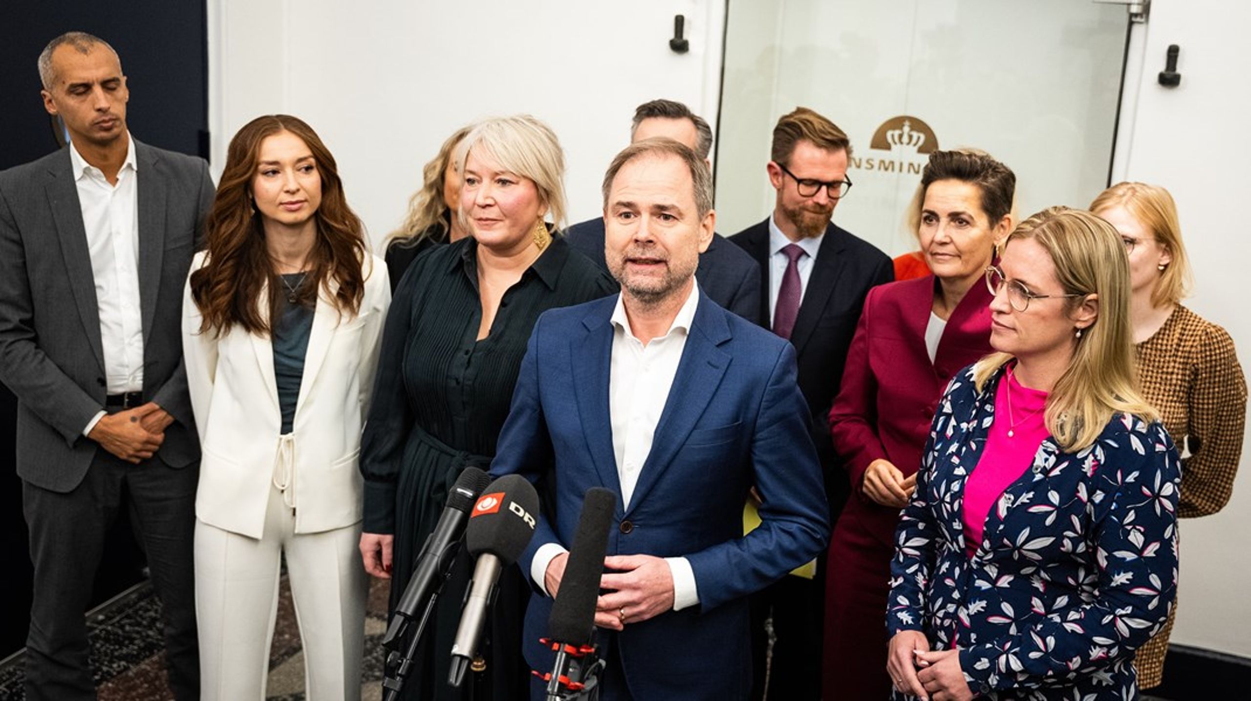 Regeringspartierne, SF og Radikale&nbsp;præsenterede fredag finansloven for 2025.