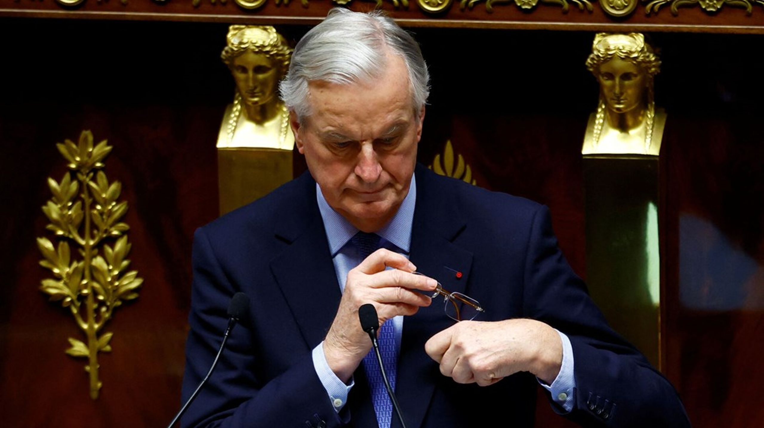 Den borgerlige Michel Barnier måtte onsdag aften trække sig efter kun tre måneder som Frankrigs regeringsleder.