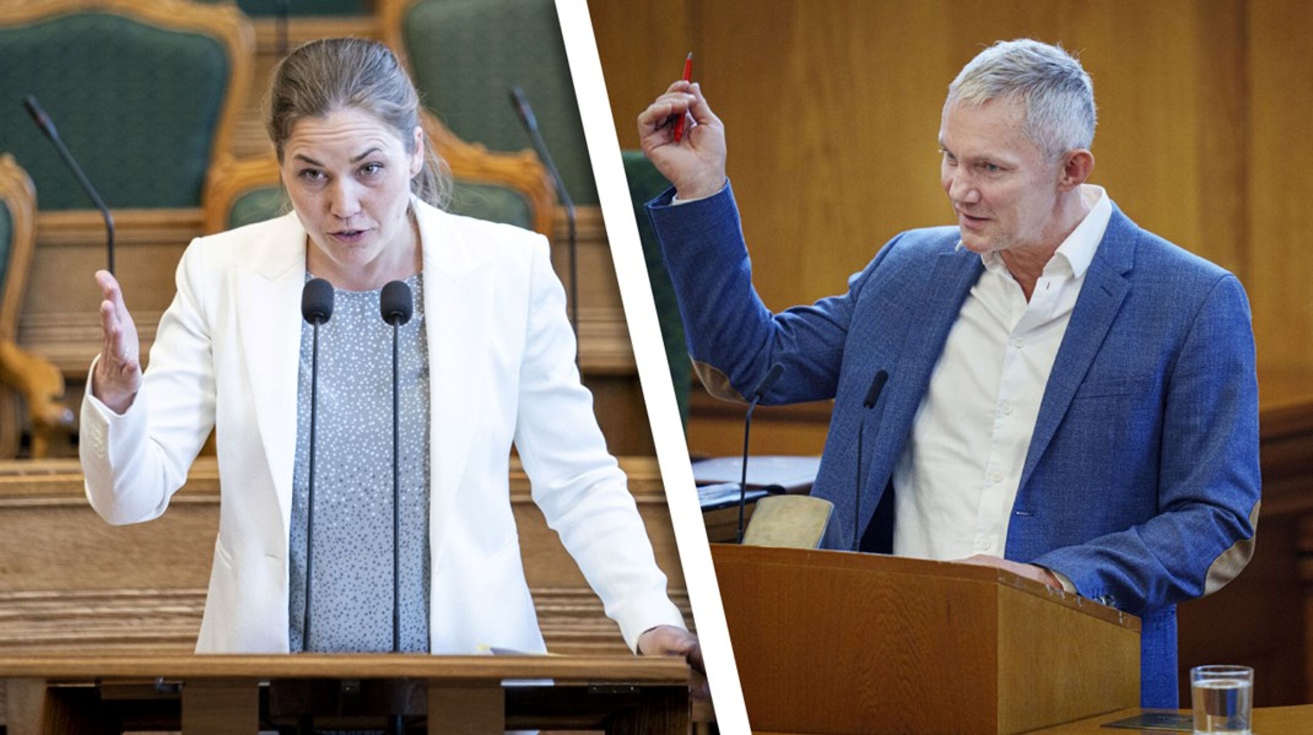 Europaminister Marie Bjerre og folketingsmedlem&nbsp;Sjúrður Skaale står bag nogle af de mest læste debatindlæg på Altinget EU.<br>