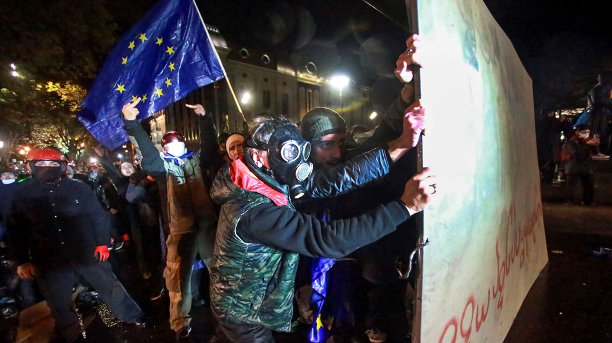 Tbilisi symboliserer i disse uger Europas håb, vitalitet og frihedstrang, skriver Erik Boel.