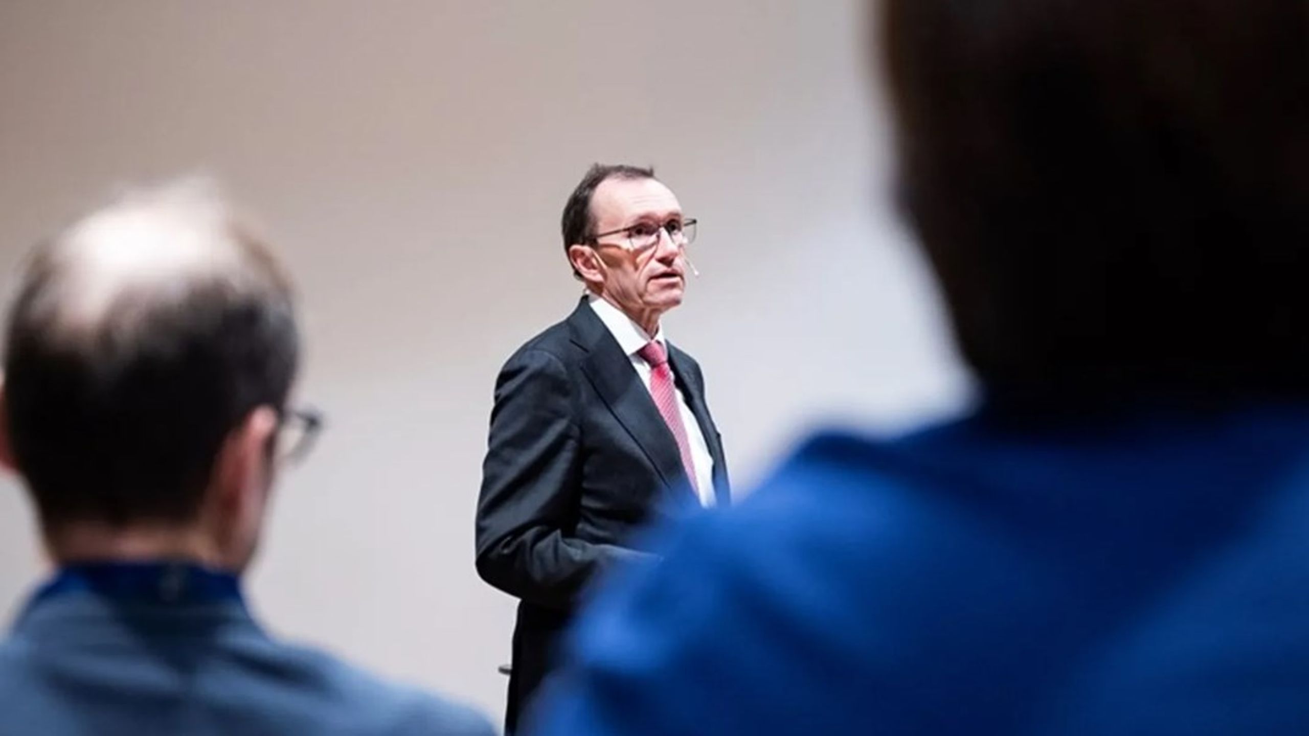 Norges udenrigsminister Espen Barth Eide (AP) talte under åbningen af DEKSA.